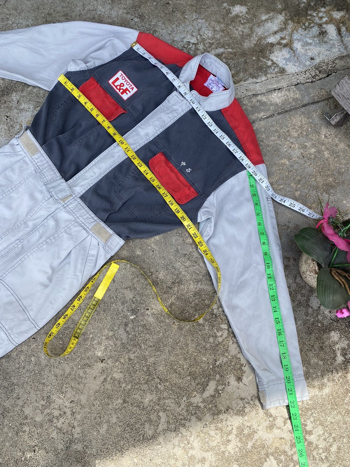 Other Vintage Toyota L&F Coveralls Overalls Jumpsuit Size US 33 - 8 Thumbnail