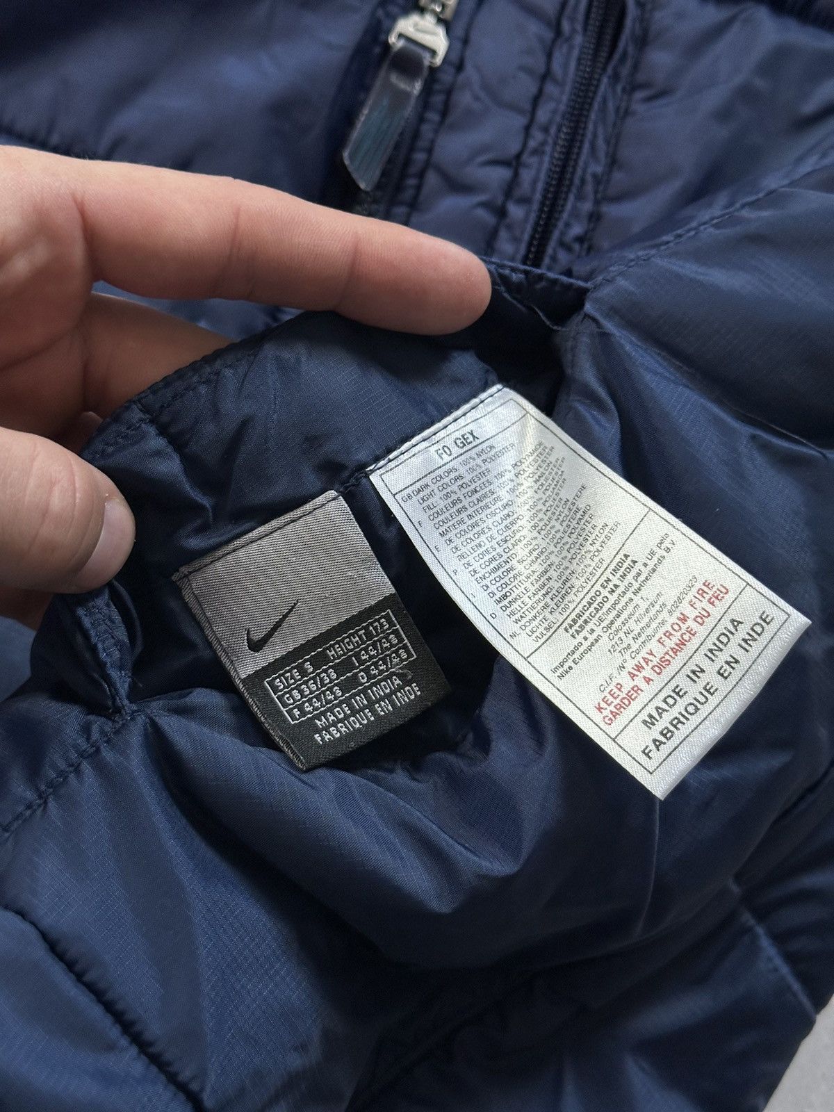 Nike × Vintage Nike Vintage Vest 2 in 1 Y2K Size US S / EU 44-46 / 1 - 4 Thumbnail