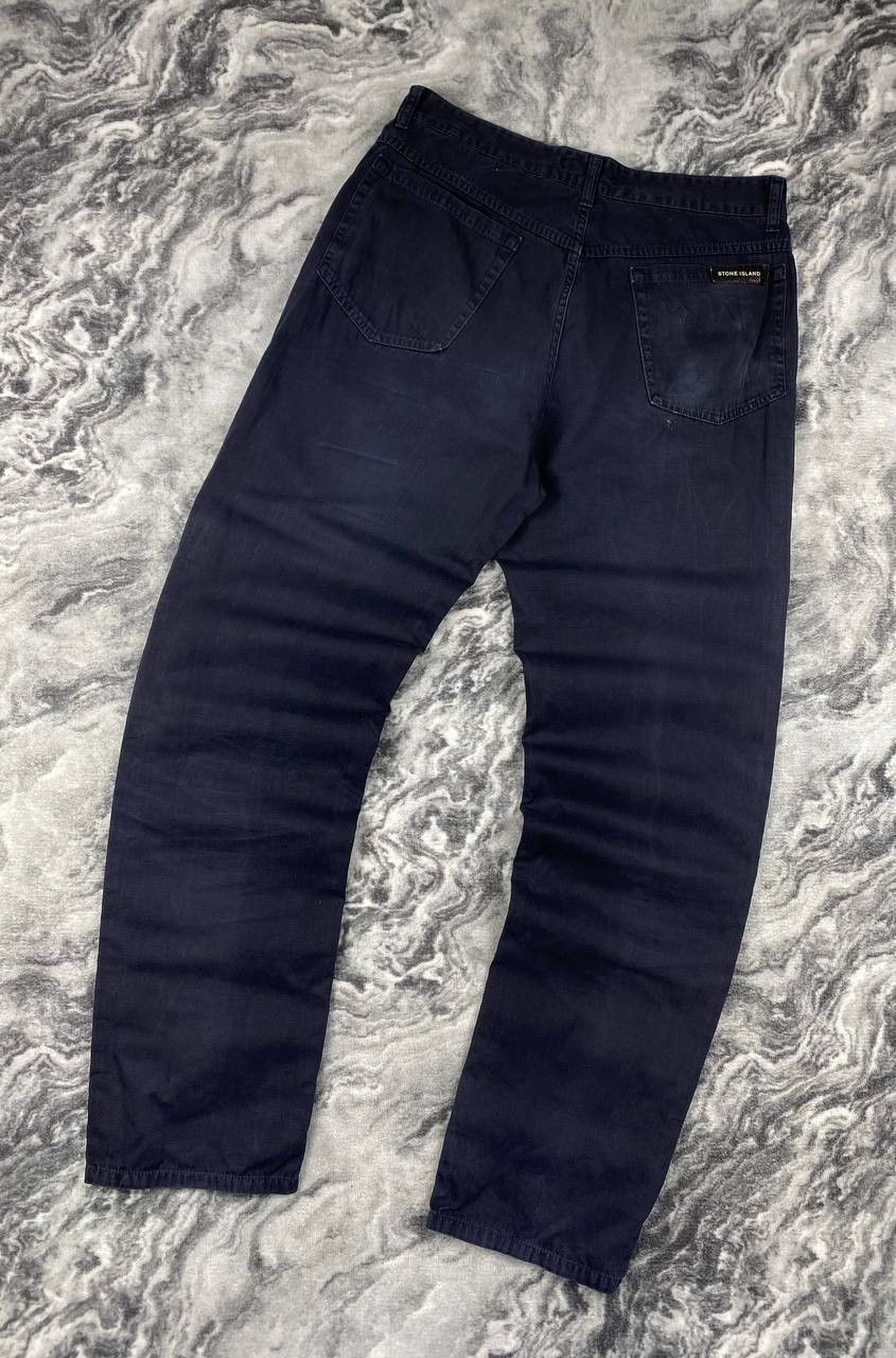 Stone Island Vintage Stone Island Denim Pants 00s Men Size 52 Blue Size US 36 / EU 52 - 1 Thumbnail