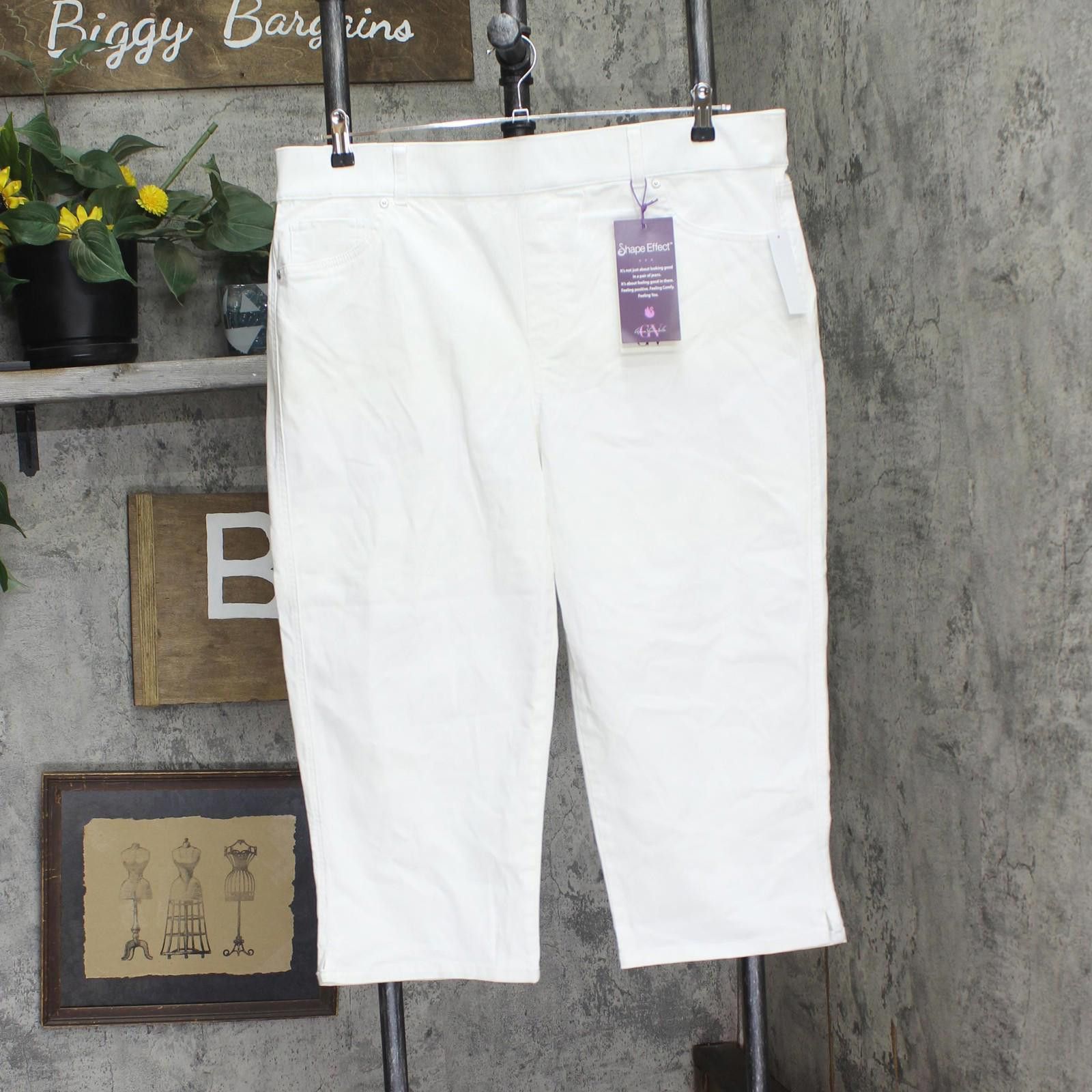 Other Gloria Vanderbilt High-rise Capri Jeans Vintage White 16w Size 38" / US 16 / IT 52 - 1 Thumbnail
