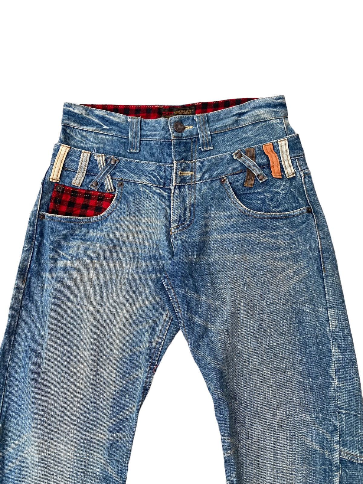 Japanese Brand Japanese Brand Exit Double Waist Pant Size US 30 / EU 46 - 3 Thumbnail