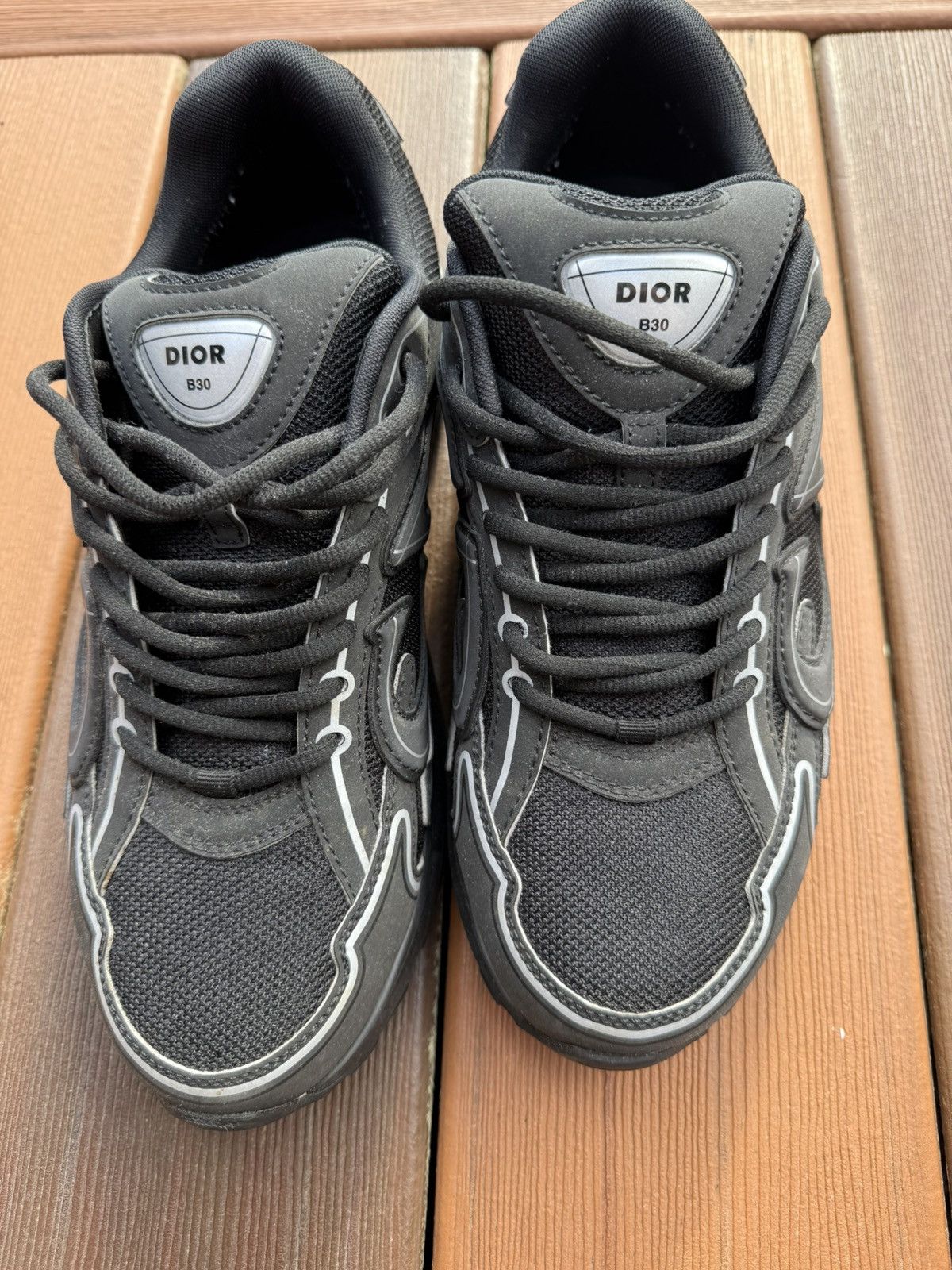 Dior Dior B30 black colorway size 11 US / EU 44 Size US 11 / EU 44 - 2 Thumbnail