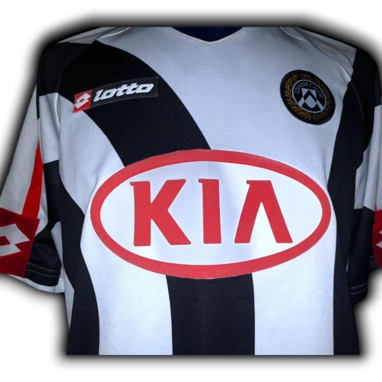 Lotto Sport Fc Udinese Italy 2005 2006 Home Shirt Jersey Size US XL / EU 56 / 4 - 3 Thumbnail