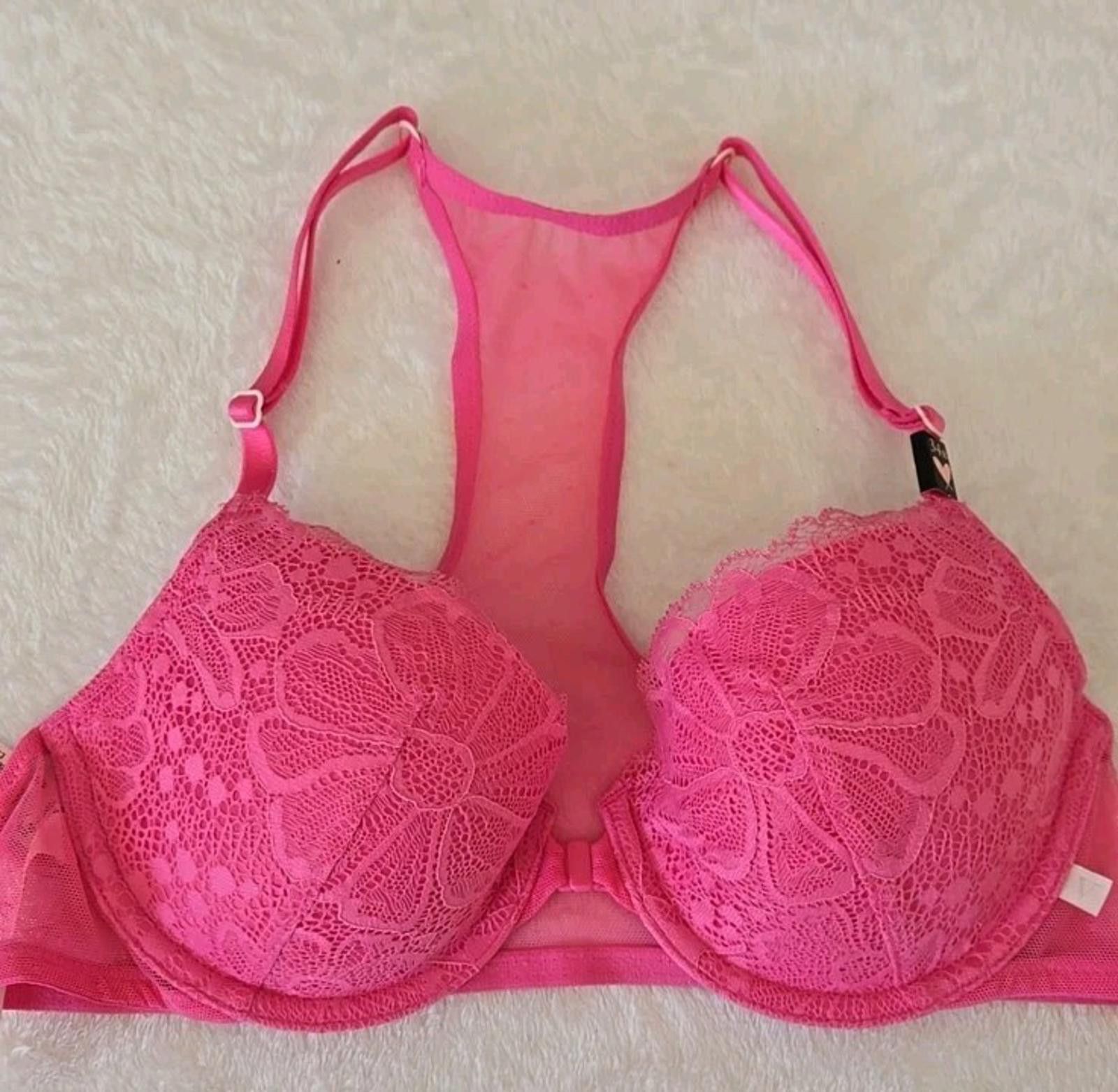 Other Lot Of 2 Victoria’s Secret T-Shirt Wireless Lace Bra Sz 34B Size ONE SIZE - 1 Thumbnail