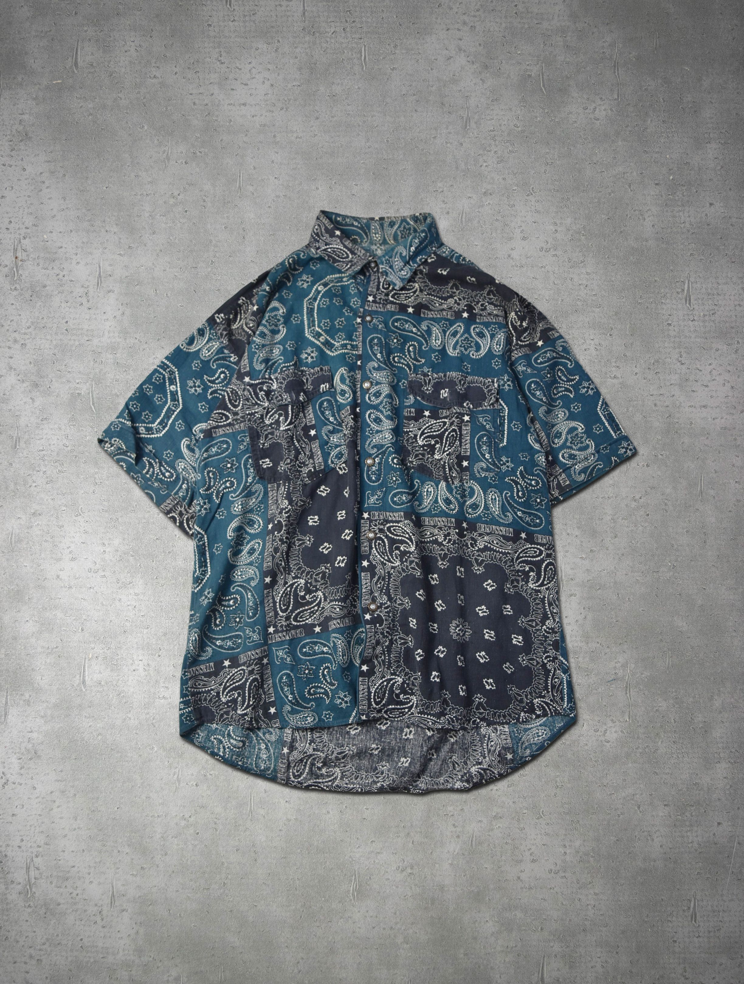 Vintage Vintage graphic shirt 27-1-5 146 Size US XL / EU 56 / 4 - 1 Thumbnail