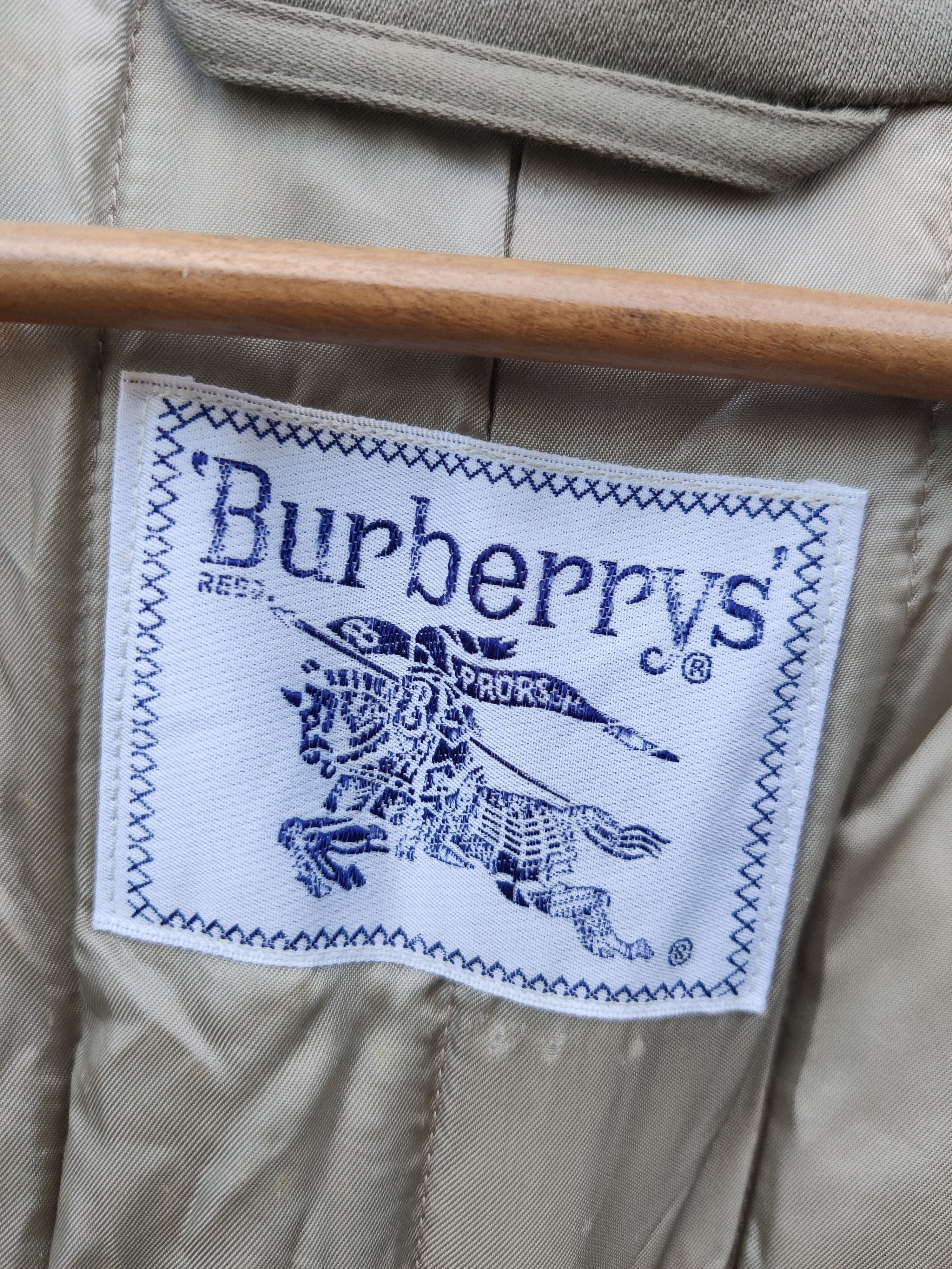 Burberry Vintage Distressed Burberry Wool Double Breasted Jacket Size US M / EU 48-50 / 2 - 9 Thumbnail