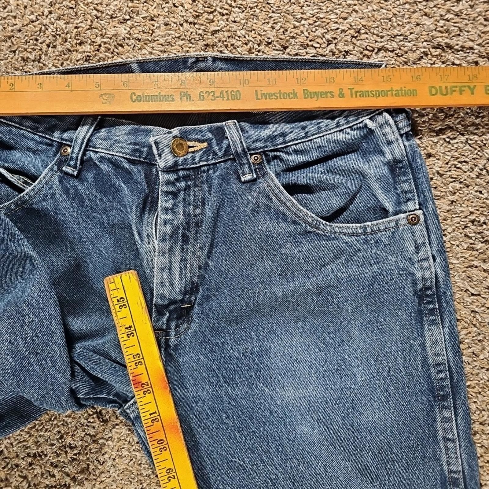 Wrangler Wrangler 32x32 Straight Leg Jeans Size US 32 / EU 48 - 4 Thumbnail
