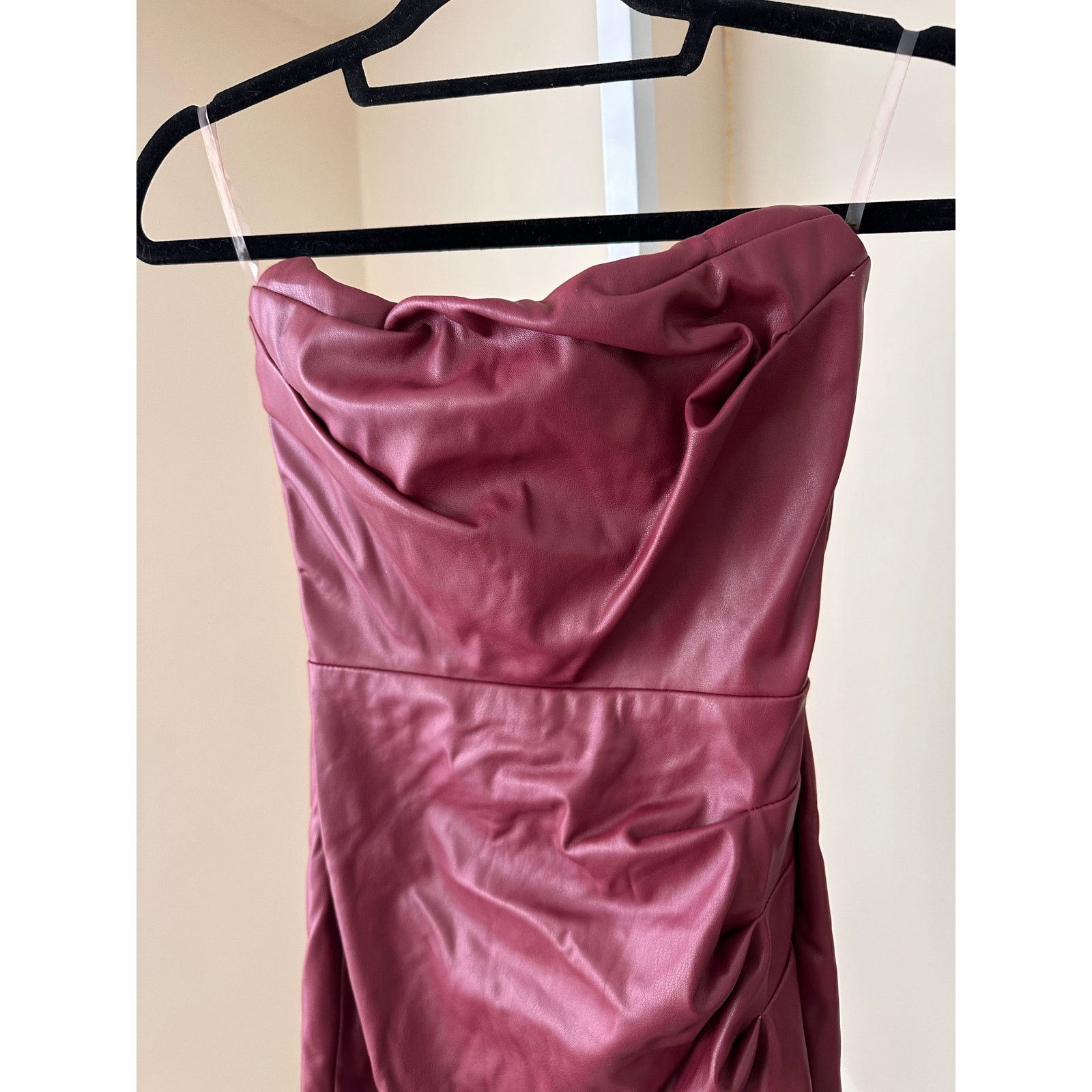 REVOLVE Nookie Revolve Leona Faux Leather Mini Dress size XS Size XS / US 0-2 / IT 36-38 - 5 Thumbnail