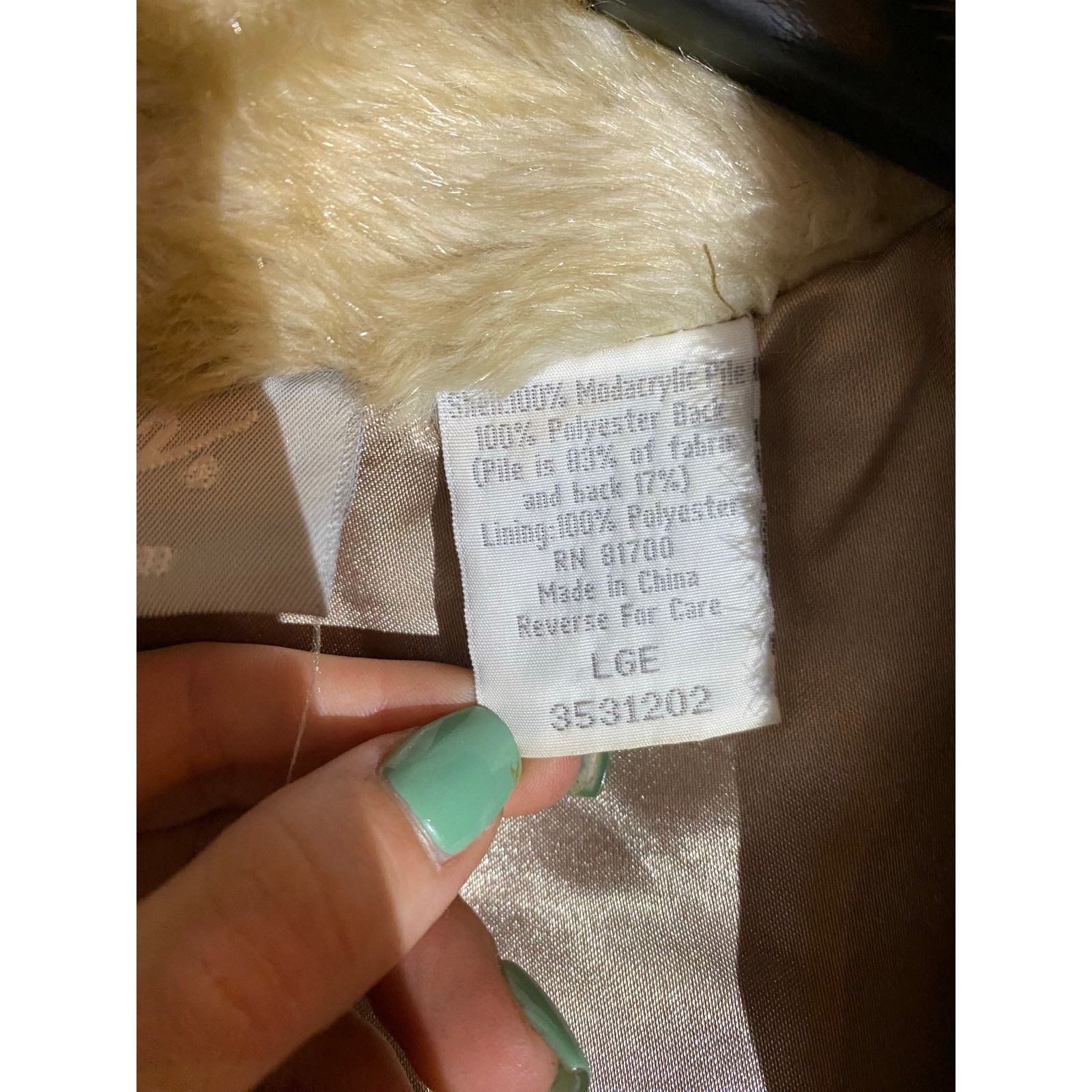 Other Vintage Blair Faux Fur Coat Large Size L / US 10 / IT 46 - 10 Thumbnail