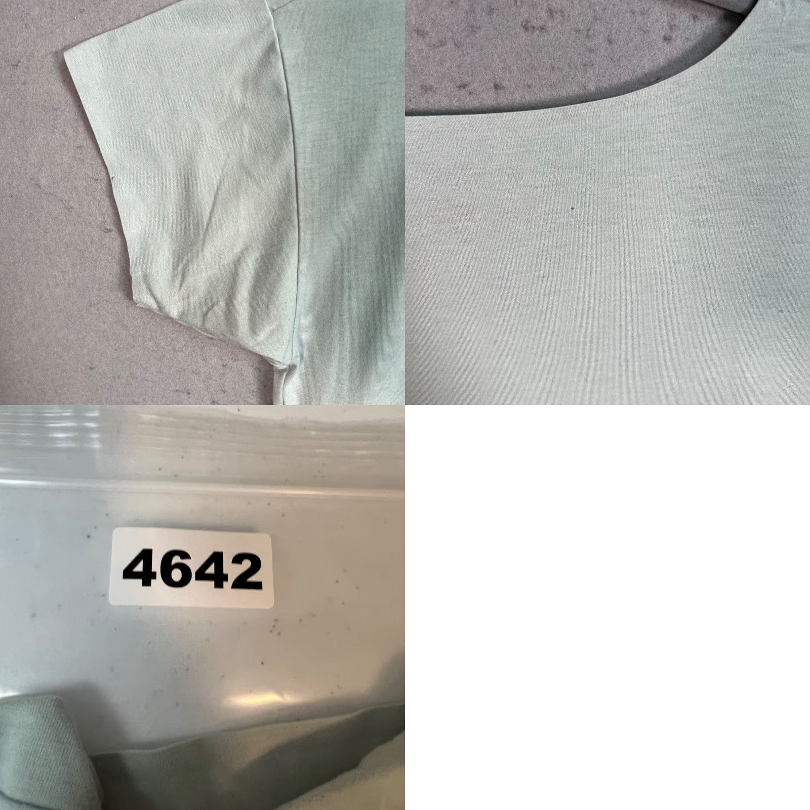 Uniqlo Uniqlo T-Shirt Small Light Green Short Sleeve Athletic Womens Size S / US 4 / IT 40 - 9 Thumbnail