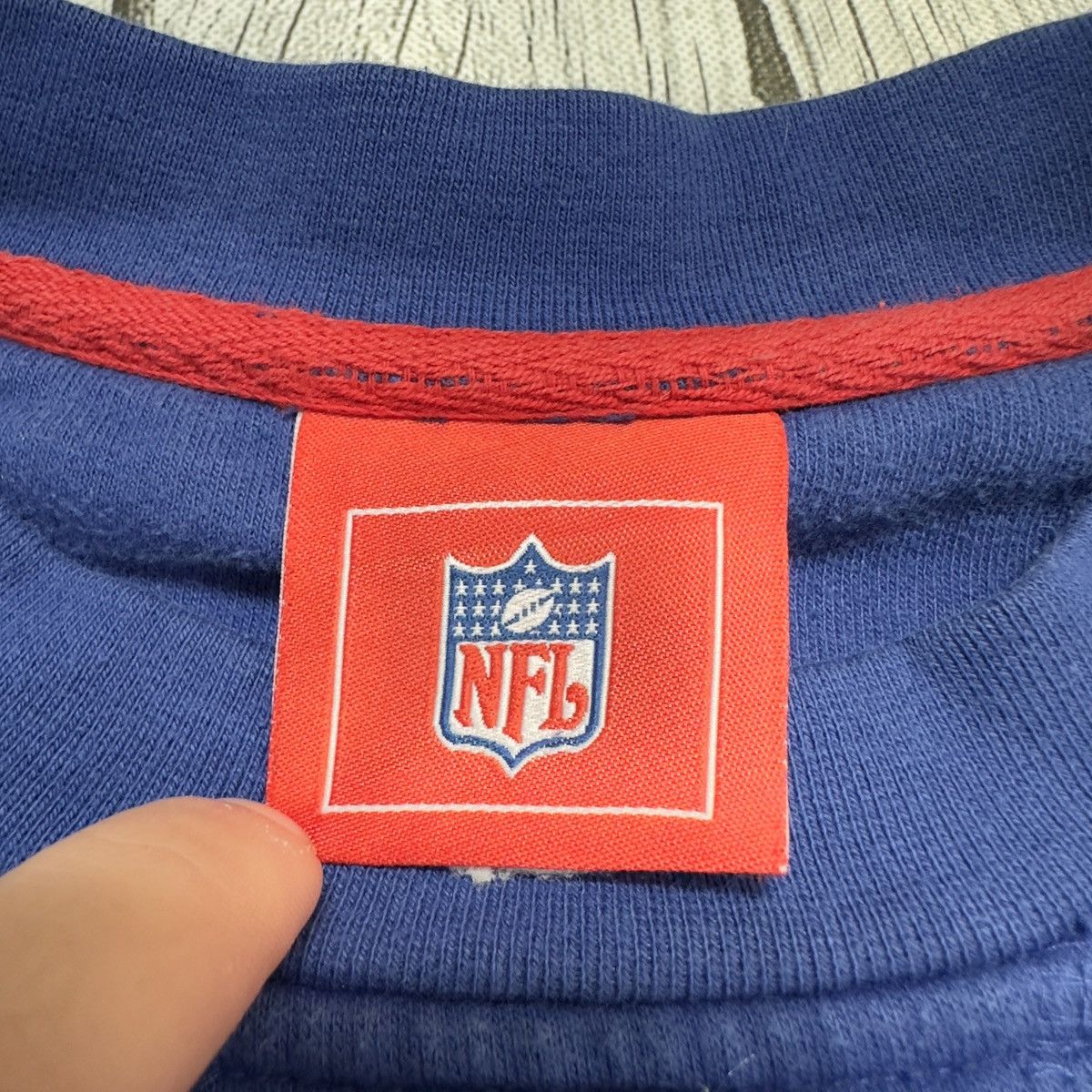 NFL × Vintage Vintage New York Giants sweatshirt Size US XL / EU 56 / 4 - 4 Thumbnail