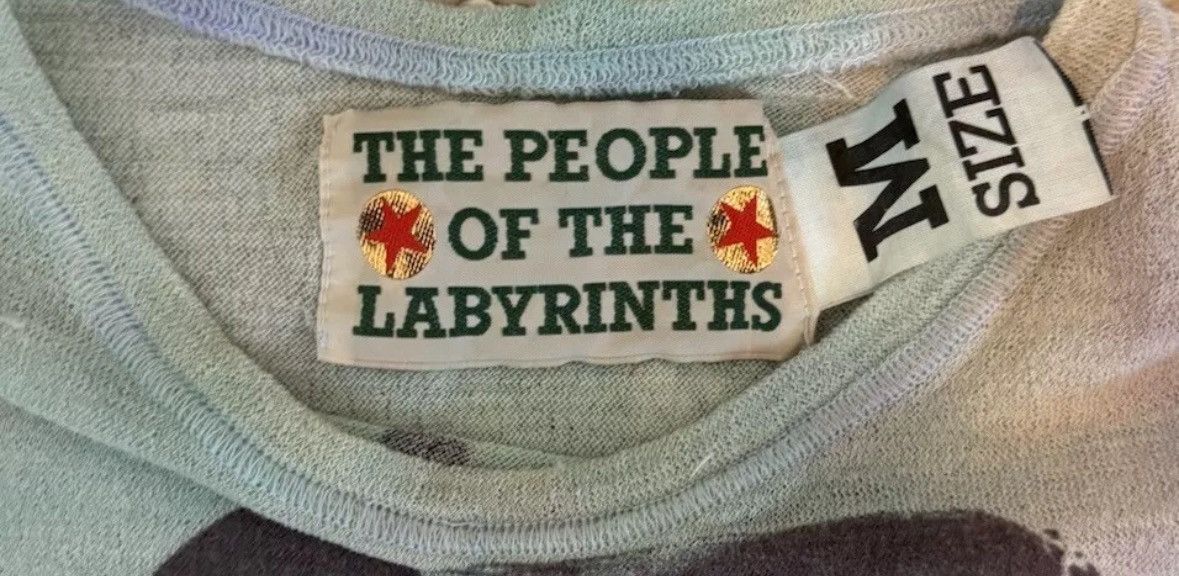 The People Of The Labyrinths ARCHIVE. People of the Labyrinths Hemp Shirt Size M / US 6-8 / IT 42-44 - 2 Thumbnail