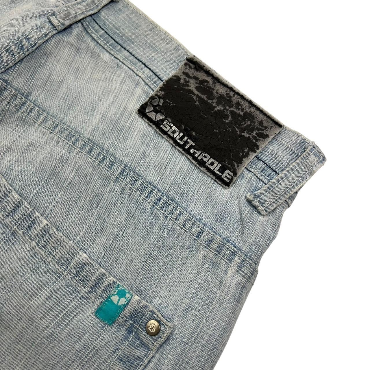 Southpole Vintage Southpole Light Wash Denim Shorts / Jorts - Waist 34 Size US 34 / EU 50 - 7 Thumbnail