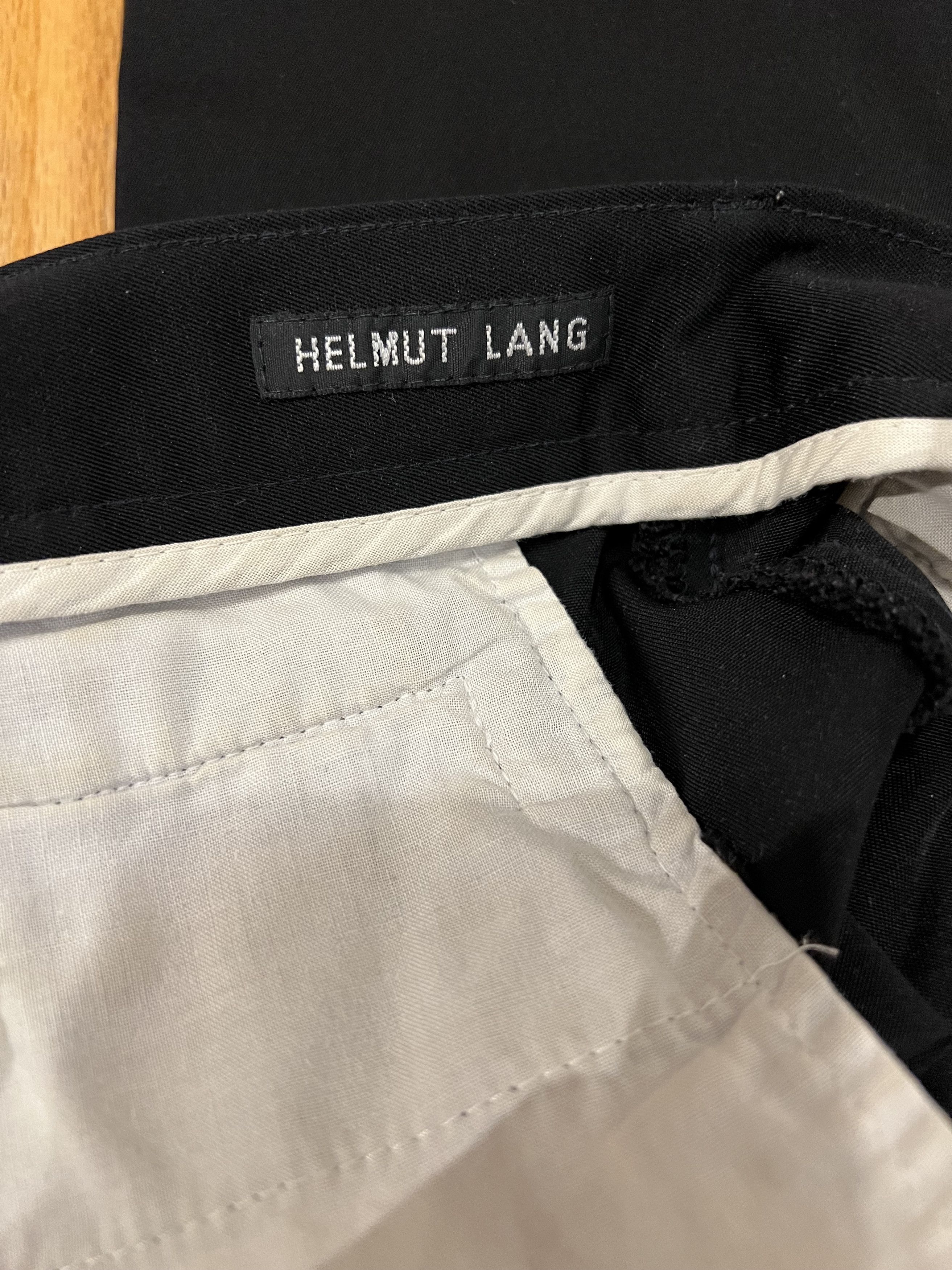 Helmut Lang Helmut Lang 1997 Holster Pocket Knee Stripe Pants Size US 29 - 5 Thumbnail
