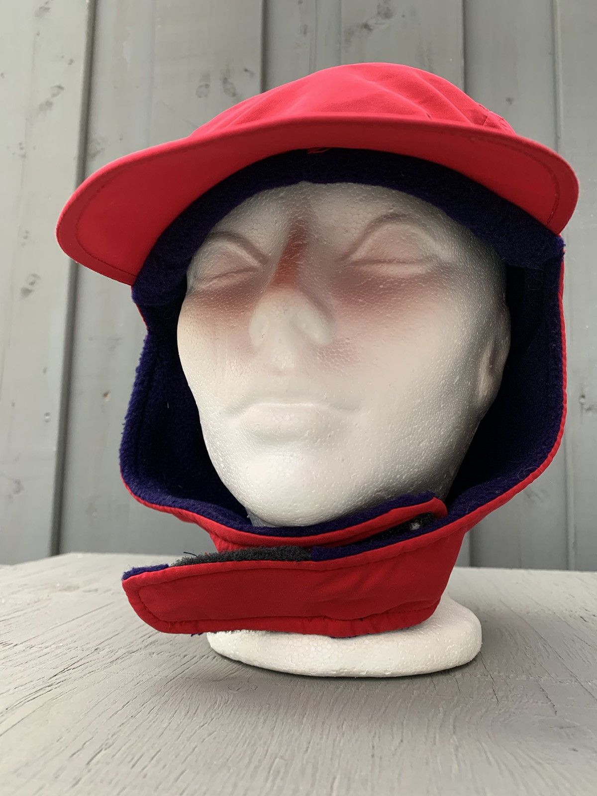 Mountain Equipment Company × Vintage 90s Vintage MEC Winter Hat Synchilla Trapper Ushanka Earflap Size ONE SIZE - 16 Thumbnail