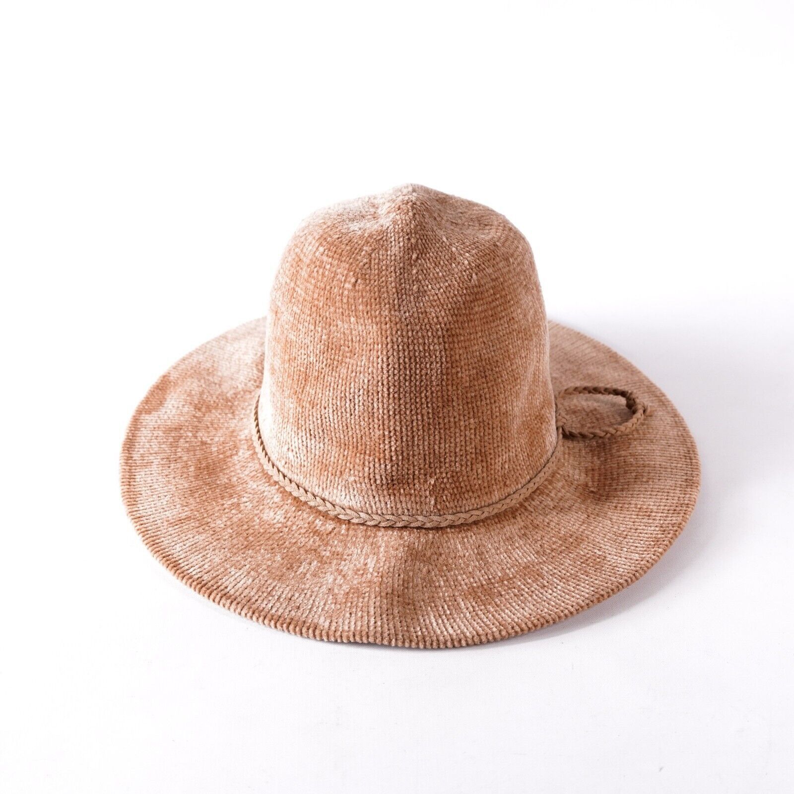 Other Velvety Floppy Soft Knitted Sun Hat Bucket Cap Sunhat Size ONE SIZE - 2 Thumbnail