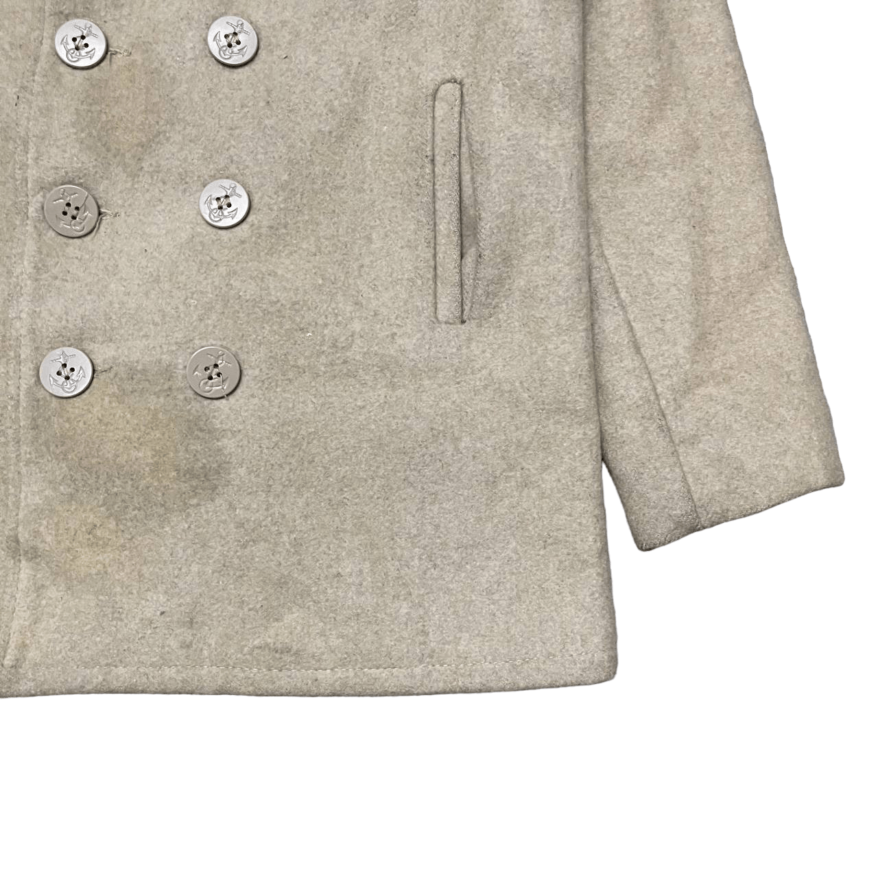 Schott Vintage U. S. 740N Pea Jacket by Schott NYC Wool Peacoat Size US M / EU 48-50 / 2 - 4 Thumbnail