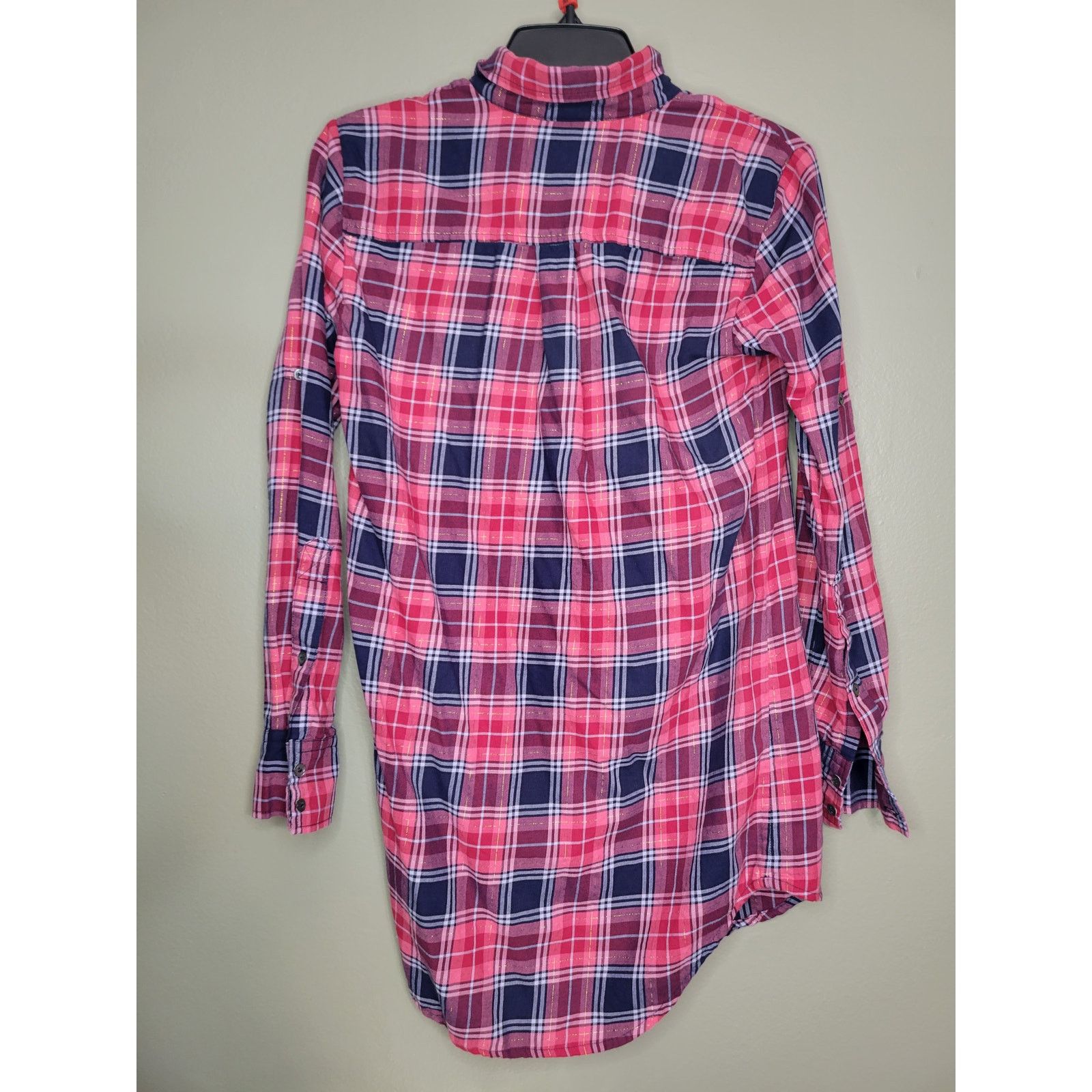 J.Crew Women's J. Crew Plaid Button Down T-Shirt Dress Size XXS 00 Size XXS / US 00 / IT 34 - 2 Thumbnail