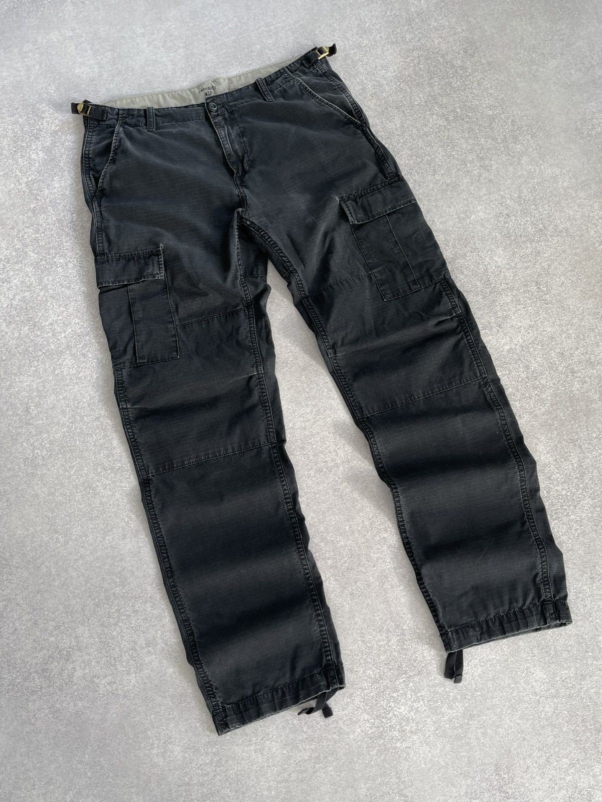 Carhartt Carhartt Vintage Washed/Used Work Aviation Pant Cargo Pants Size US 32 / EU 48 - 5 Thumbnail
