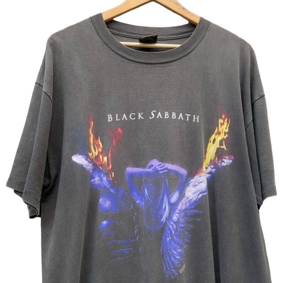 Vintage Vintage 90s Brockum Black Sabbath Cross Purposes Tour Tee XL Size US XL / EU 56 / 4 - 8 Thumbnail