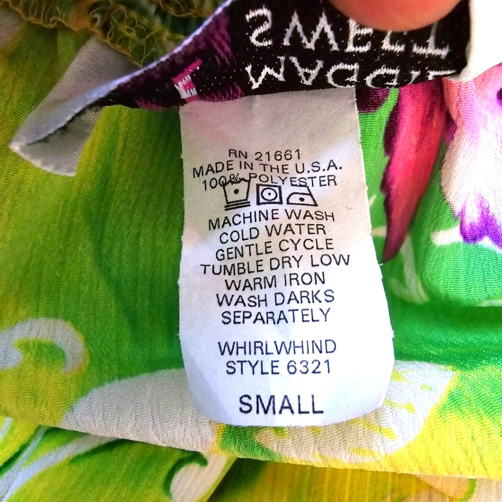 Other Maggie Sweet Yellow Green Floral Flare Spring Skirt Size S Size 26" / US 2 / IT 38 - 4 Thumbnail