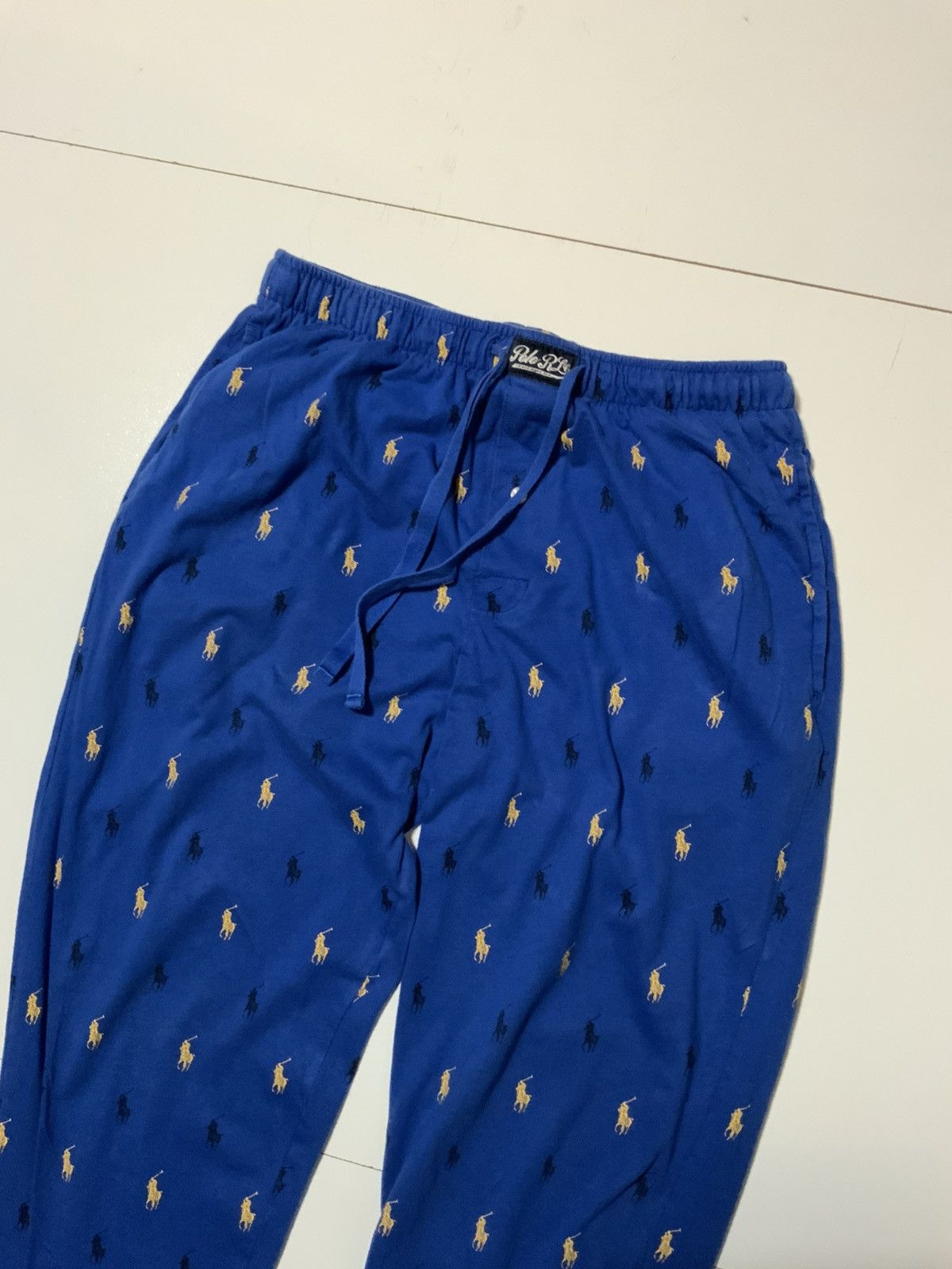 Polo Ralph Lauren Polo Ralph Lauren Sleepwear All Over Print Pony Jogger Pants Size US 32 / EU 48 - 5 Thumbnail