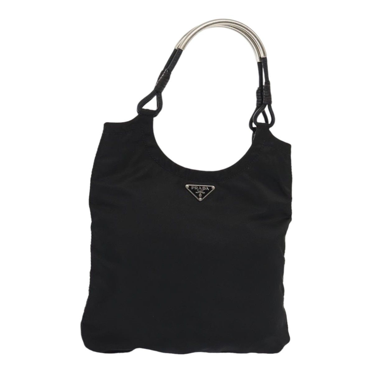 Prada Tessuto Black Synthetic Handbag (Pre-Owned) Size ONE SIZE - 1 Thumbnail