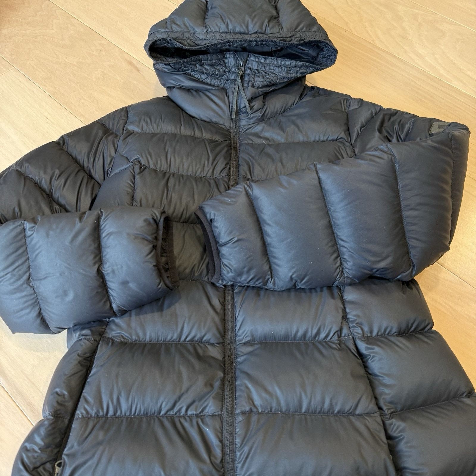 Burton Burton Down Jacket Women's Large Black Full Zip Long Puffer Size L / US 10 / IT 46 - 5 Thumbnail