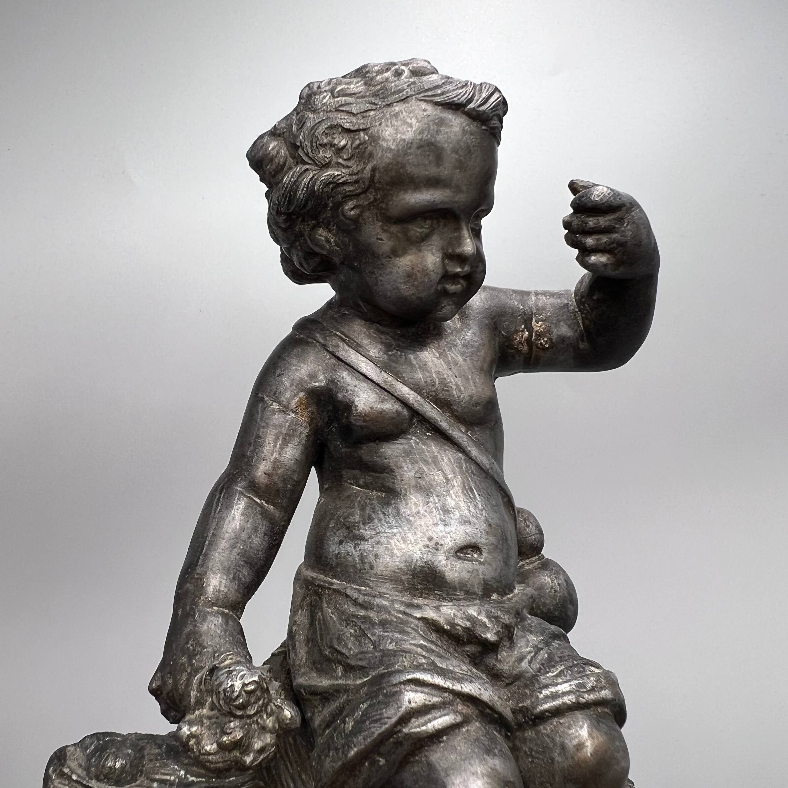 Vintage Vintage Cherub Putti Pocket Watch Stand Heavy Antique Style Size ONE SIZE - 8 Thumbnail