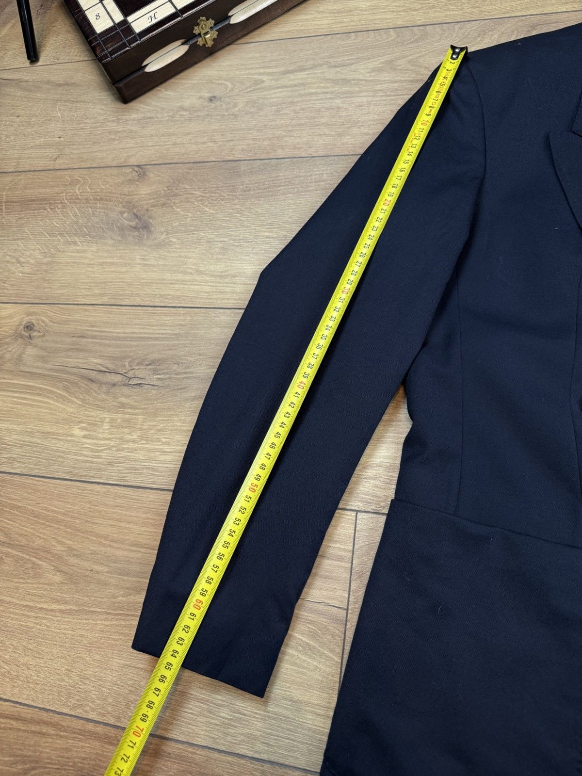 Yves Saint Laurent Vintage wool blazer Yves Saint Laurent original luxury item Size 48L - 7 Thumbnail
