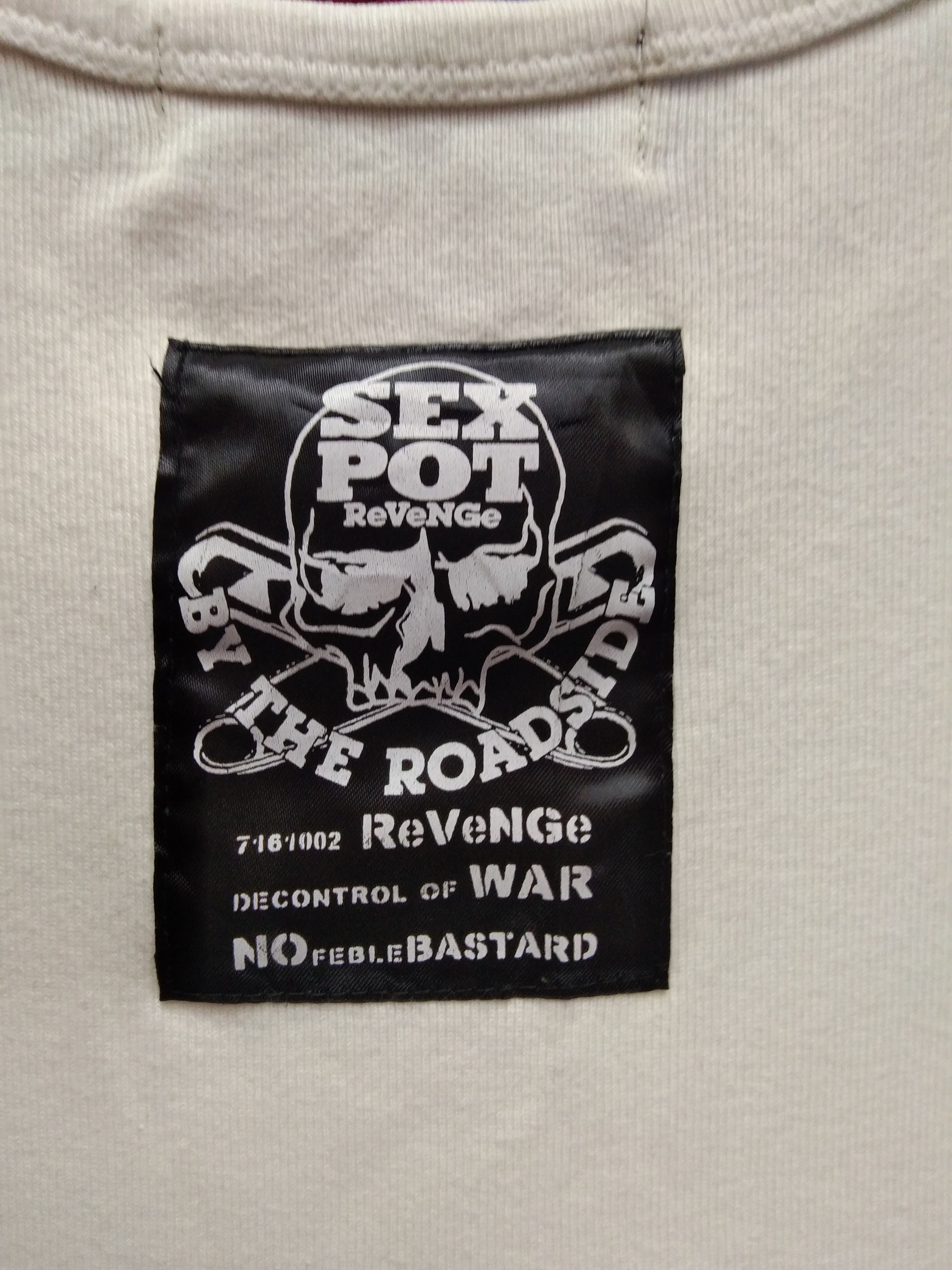 Band Tees × Japanese Brand SEX POT REVENGE TANK TOP Size M / US 6-8 / IT 42-44 - 5 Thumbnail