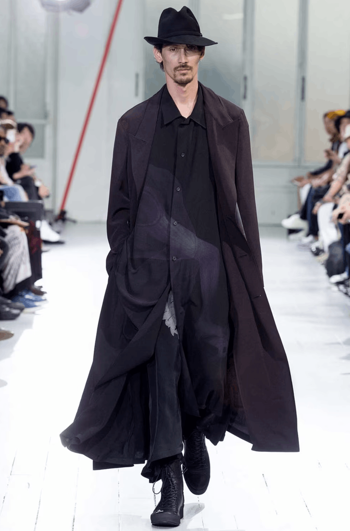 Yohji Yamamoto Yohji Yamamoto Pour Homme - Snake Woman Print Dress Size US L / EU 52-54 / 3 - 6 Thumbnail
