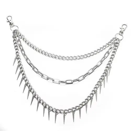Other Unisex Layered Pants Chain Punk Accessories Size ONE SIZE - 2 Thumbnail