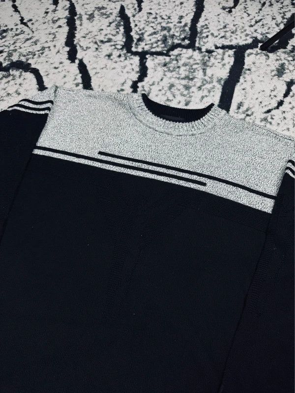 Carlo Colucci Carlo Colucci sweater gray black M wool Size US M / EU 48-50 / 2 - 3 Thumbnail