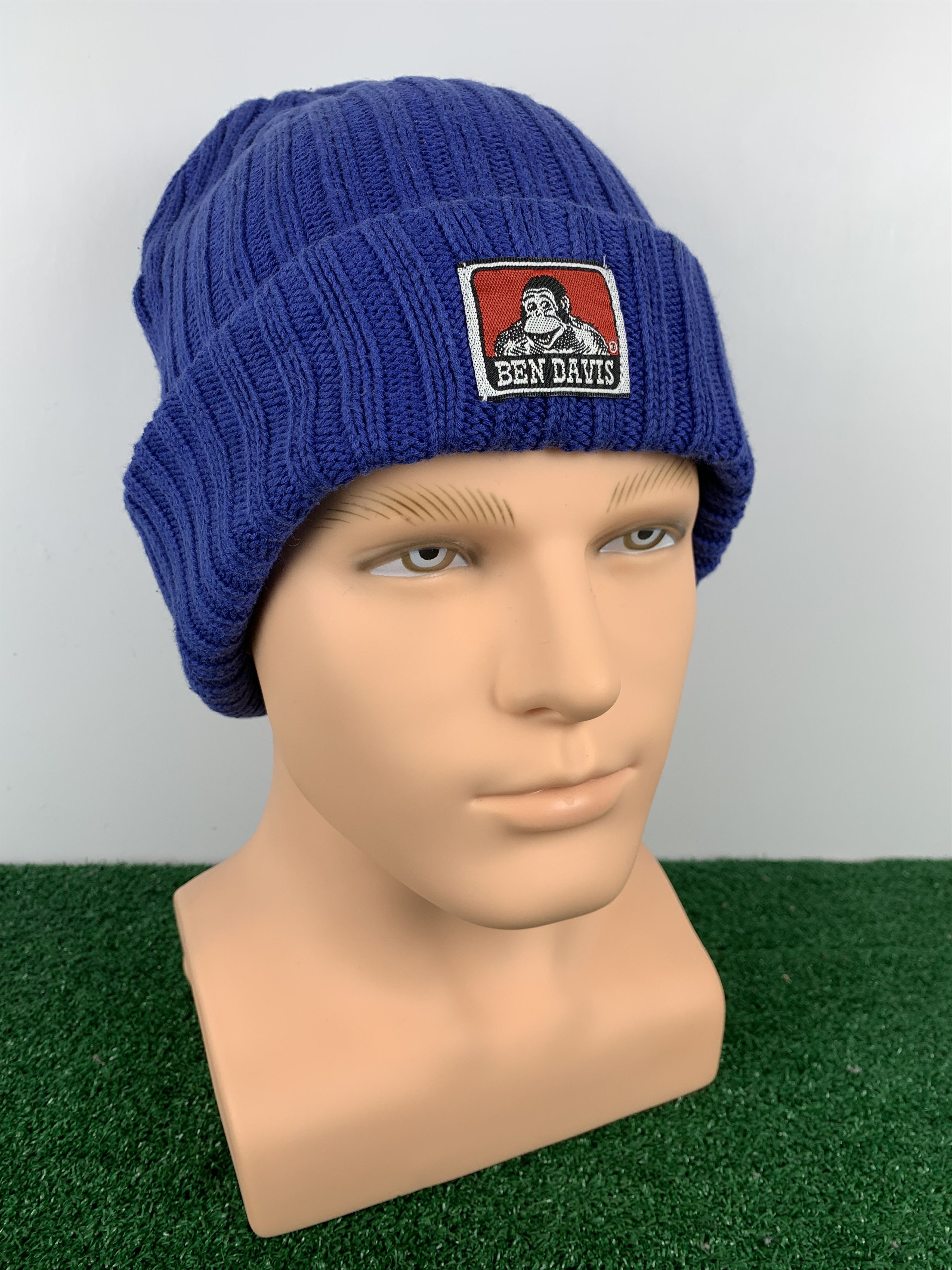 Ben Davis Vintage Ben Davis Beanie Hat BA0018 Size ONE SIZE - 1 Thumbnail