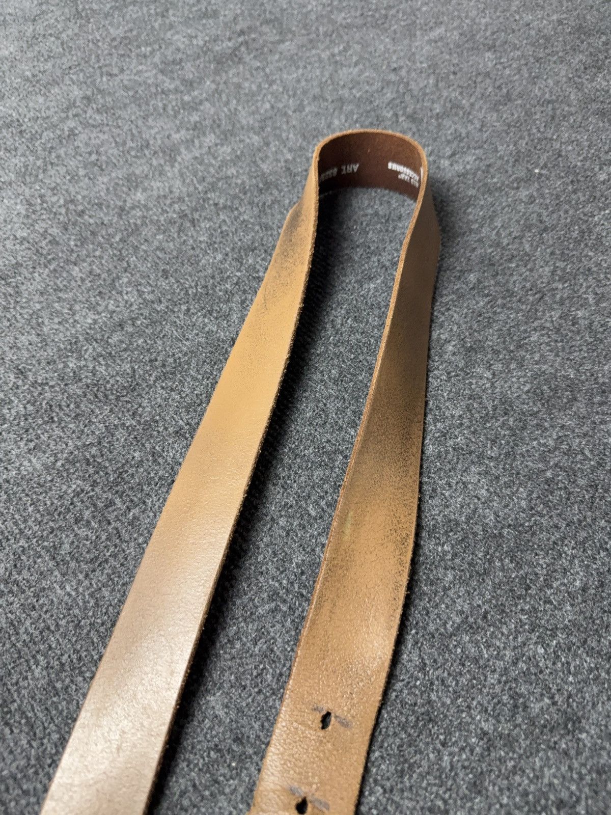 Levi's Levi’s Cowboy 00s Brown Leather Belt Classic Metal Buckle Size ONE SIZE - 5 Thumbnail