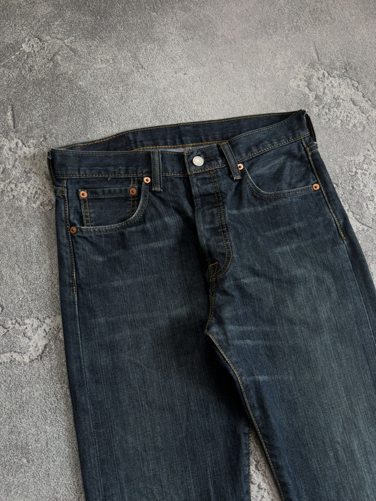 Levi's Levi’s 30/30 510 dark blue denim pants jeans trousers casual Size US 30 / EU 46 - 9 Thumbnail