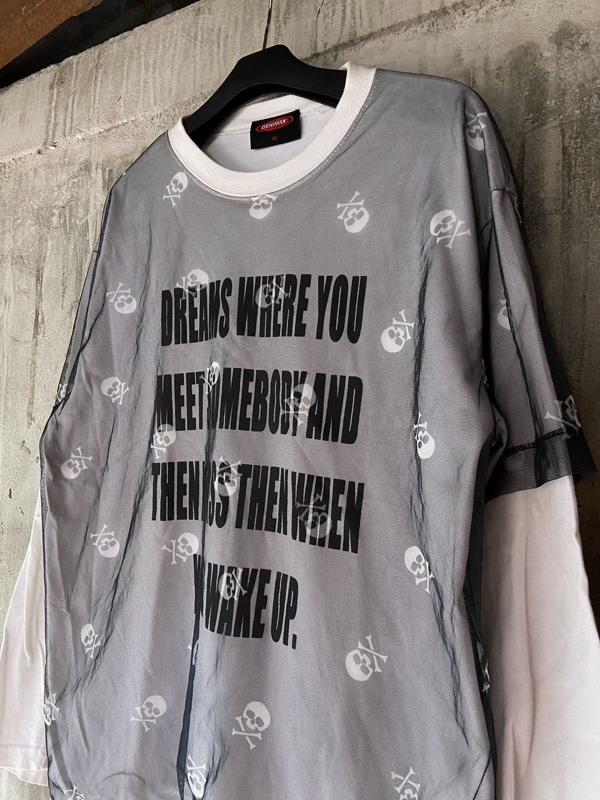 Isamu Katayama Backlash JAPANESE PUNK DOUBLE LAYER POEM LONG SLEEVE Size US M / EU 48-50 / 2 - 5 Thumbnail