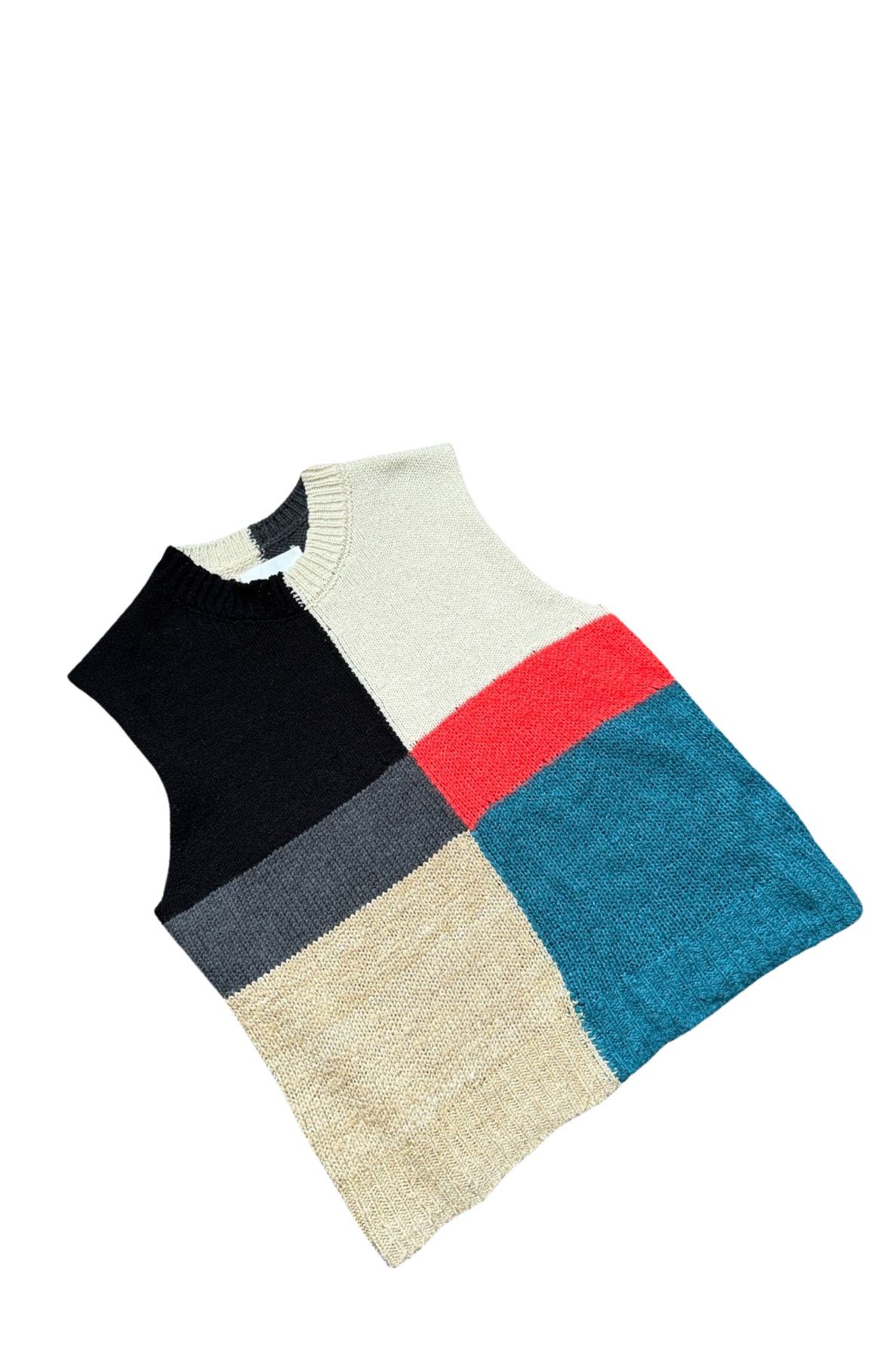 Jil Sander SS22 Knit Multicolor Sweater Vest. Size US M / EU 48-50 / 2 - 2 Thumbnail