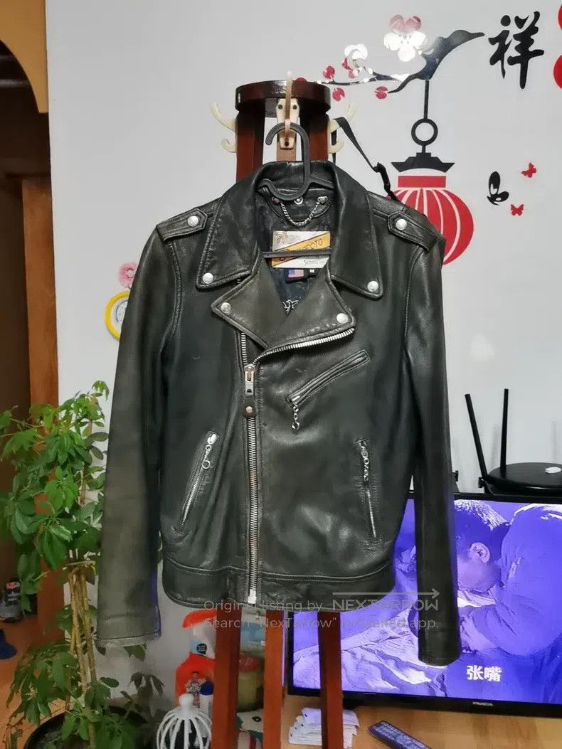 Other Vintage motorcycle leather jacket Size US M / EU 48-50 / 2 - 1 Thumbnail