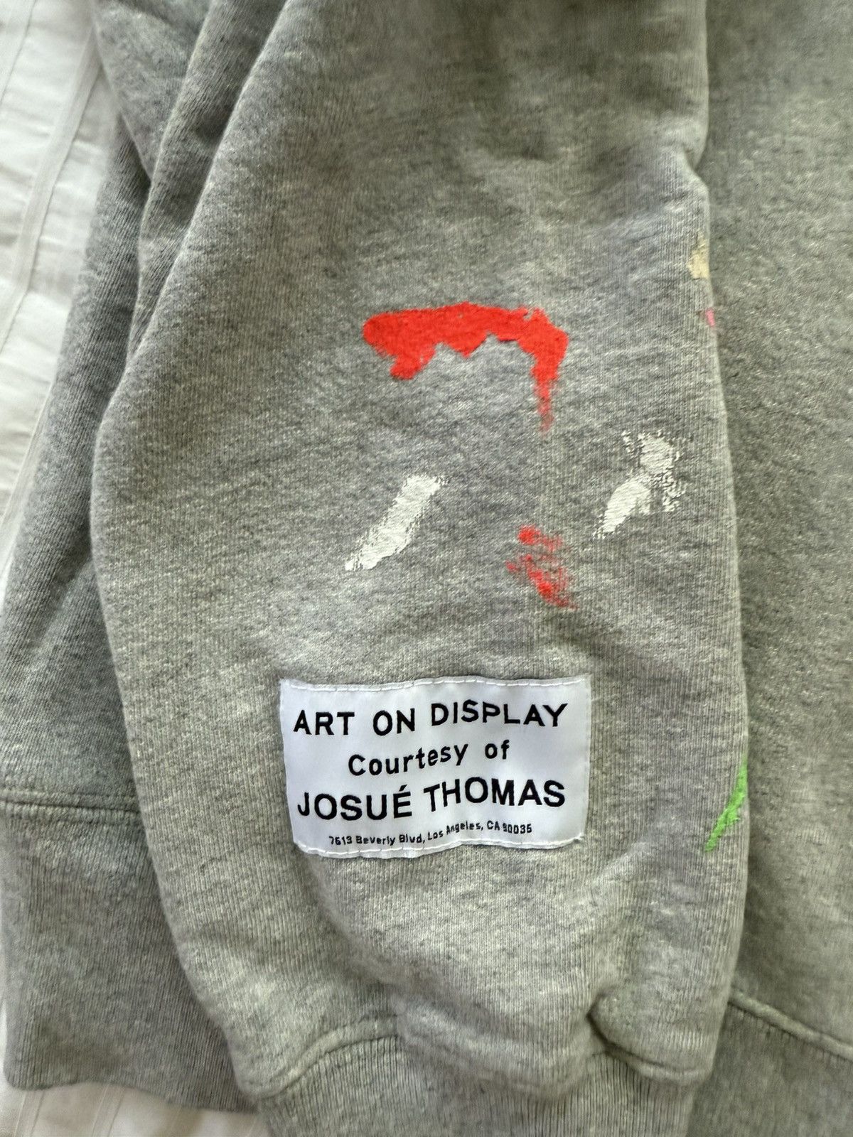 Gallery Dept. DEPT LOGO PAINTED HOODIE. Size US L / EU 52-54 / 3 - 1 Thumbnail