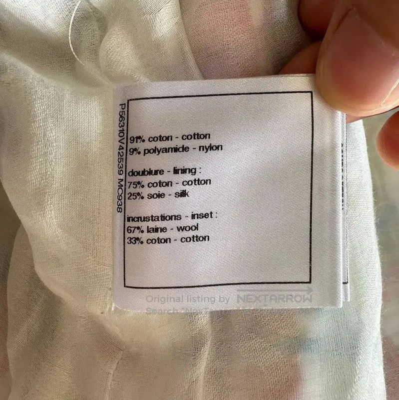 Chanel Chanel Colorful Cotton Women's Jacket . Size XS / US 0-2 / IT 36-38 - 9 Thumbnail