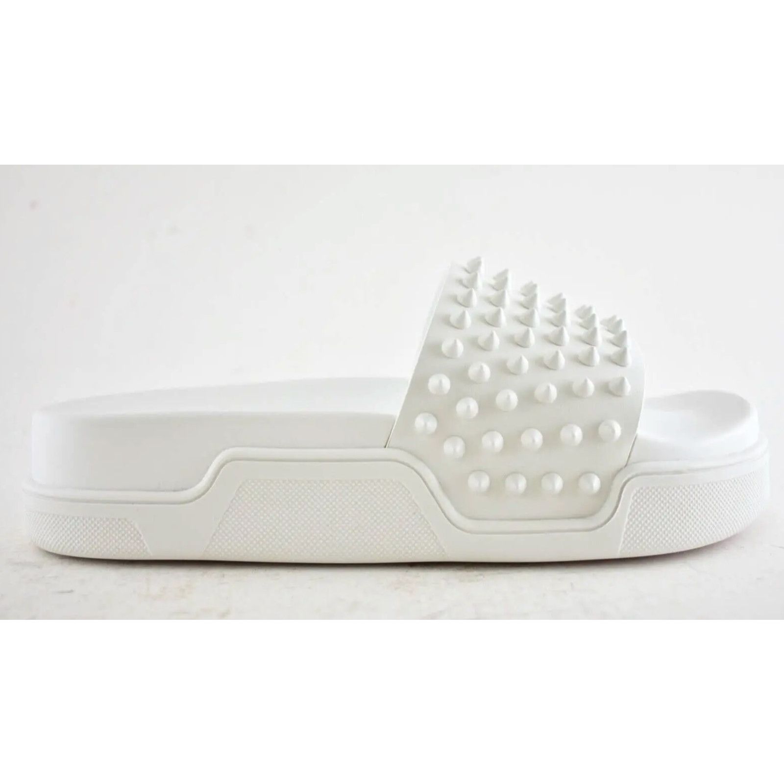 Christian Louboutin Christian Louboutin Fun Flat Bianco Platform Sandal 43 10 Size US 10 / EU 43 - 2 Thumbnail