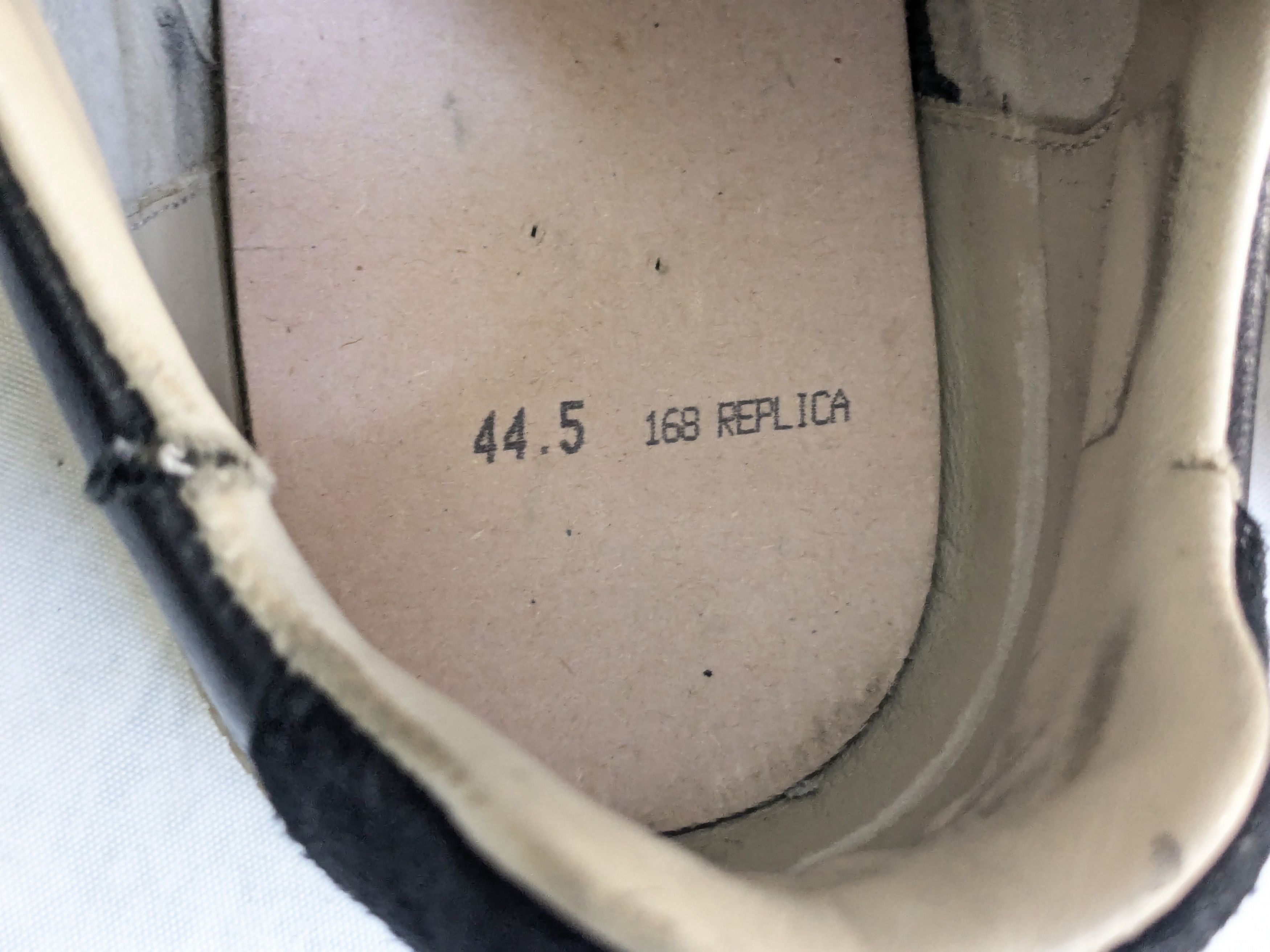 Maison Margiela Maison Margiela GAT Replica Black 11.5 44.5 Gum Low Size US 11.5 / EU 44-45 - 5 Thumbnail