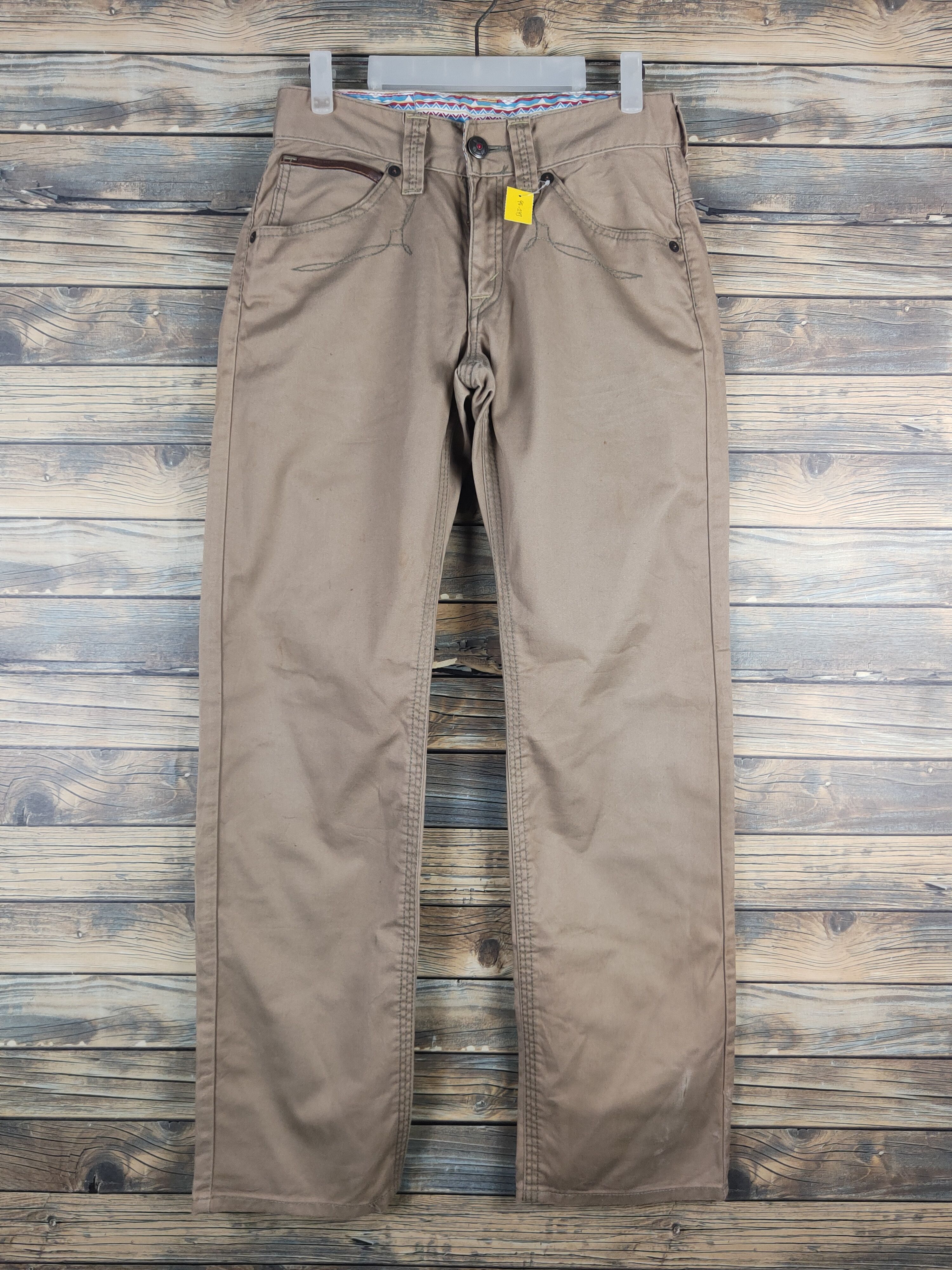 Edwin DL Edwin Beige Multipocket Casual Pants #46-243T Size US 28 / EU 44 - 1 Thumbnail