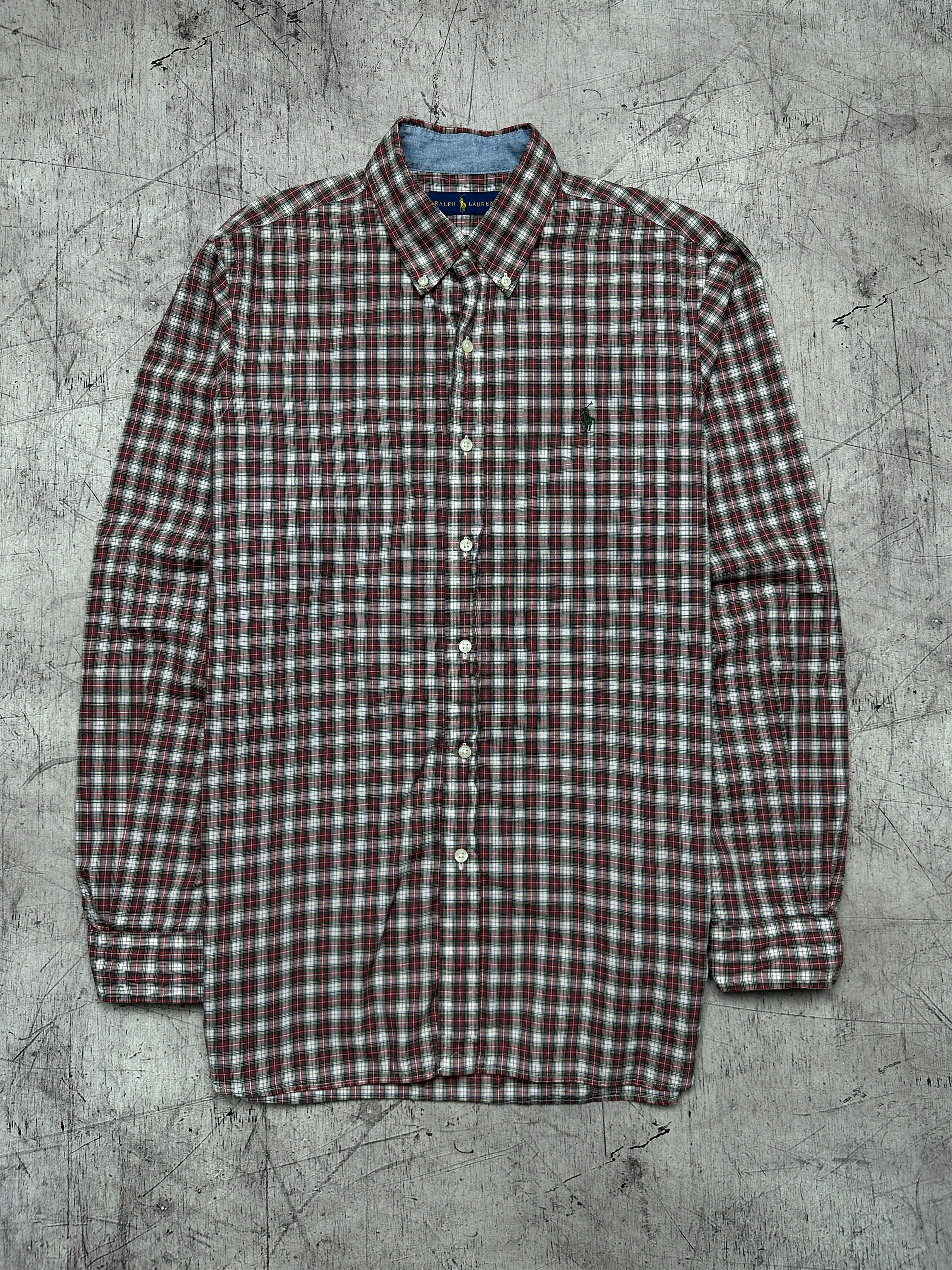Polo Ralph Lauren Polo Ralph Lauren Vintage Mens Long Sleeve Shirt Size US M / EU 48-50 / 2 - 1 Thumbnail