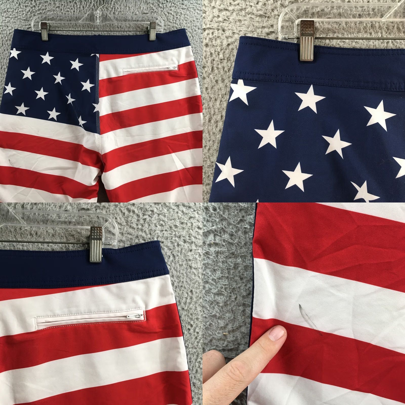 Old Navy Old Navy Boardshorts Mens 36 Multicolor Pockets Drawstring High Rise California Size ONE SIZE - 9 Thumbnail