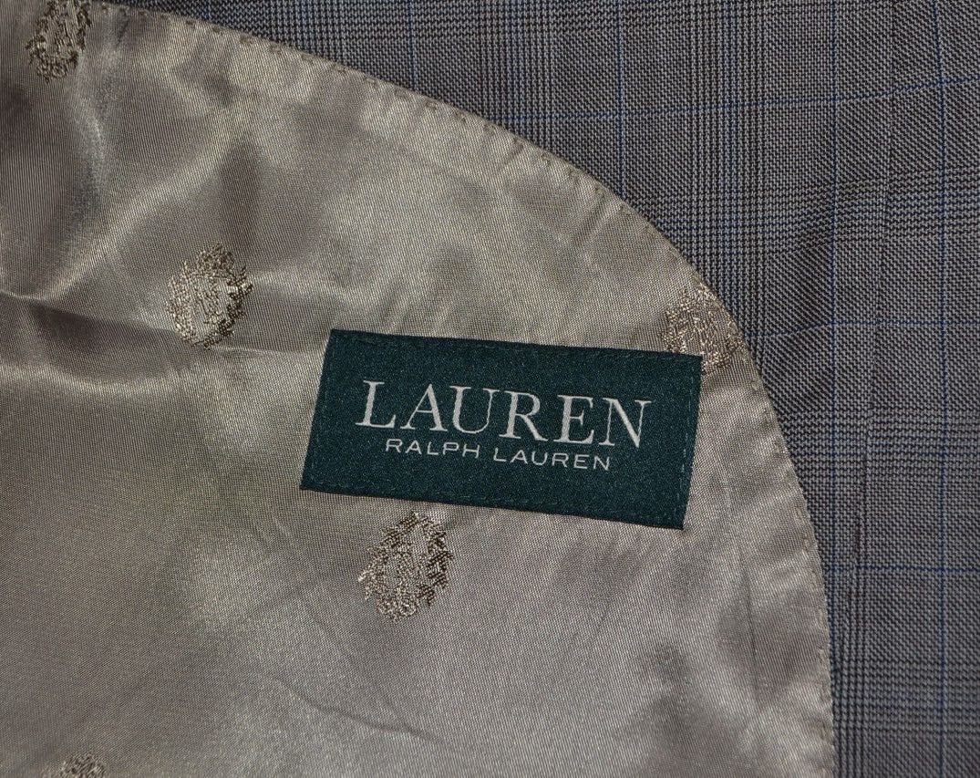 Polo Ralph Lauren Lauren Ralph Lauren Blazer Gray Two buttons Size 46 L Size 46L - 14 Thumbnail