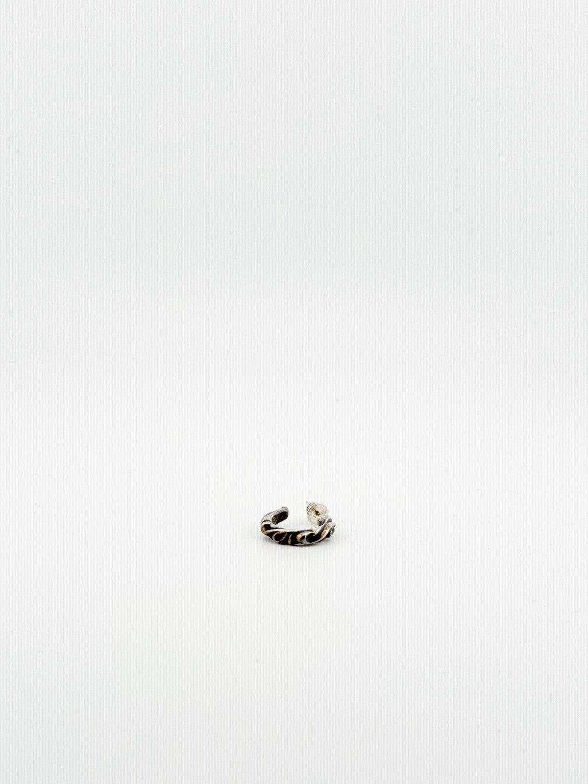 Chrome Hearts Chrome Hearts Scroll Hoop Earring Size ONE SIZE - 1 Thumbnail