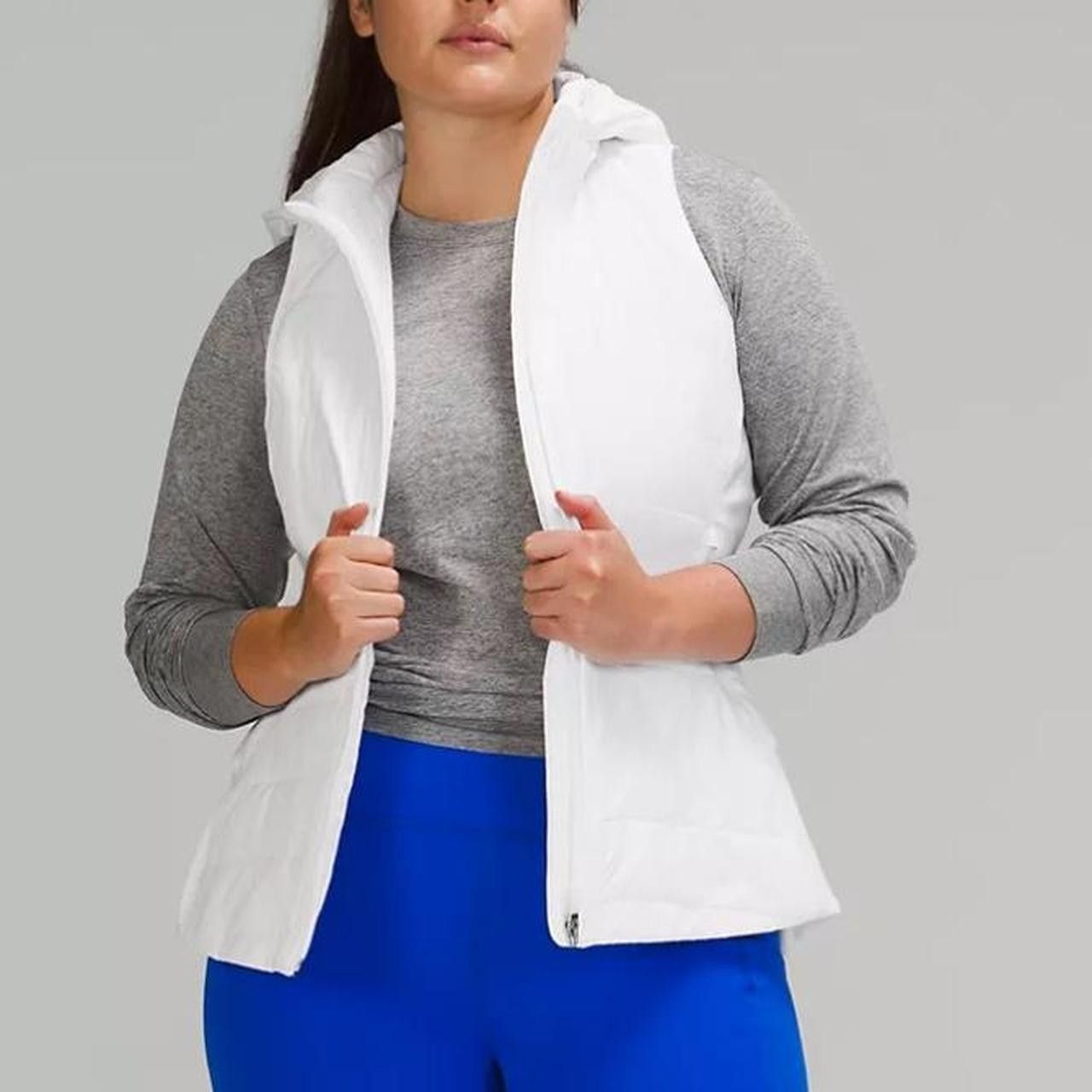 Lululemon Lululemon Women's White Gilet Size S / US 4 / IT 40 - 1 Thumbnail